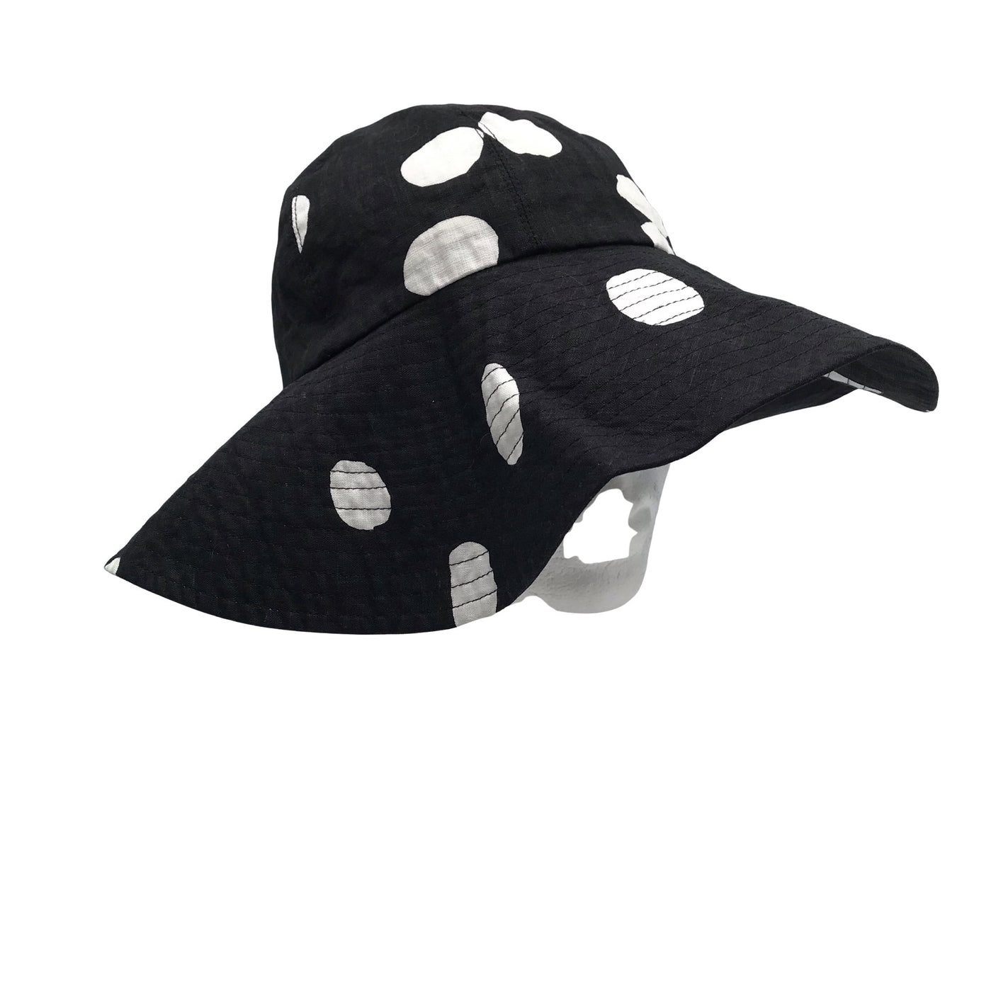 Unisex Marimekko - Suvemüts, suurus 56 - 58 cm - Must (1)