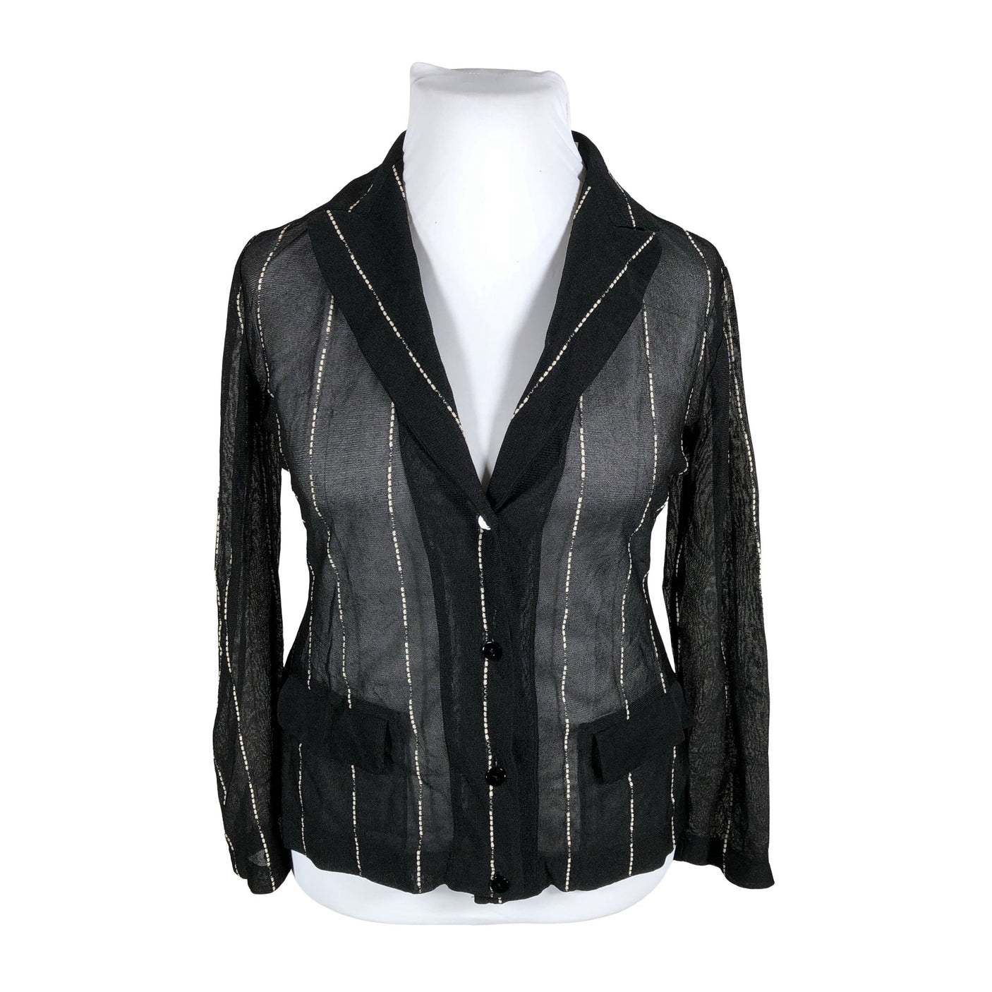 Unisex Gianfranco Ferre - Kardigan, suurus 42 - Must (2)