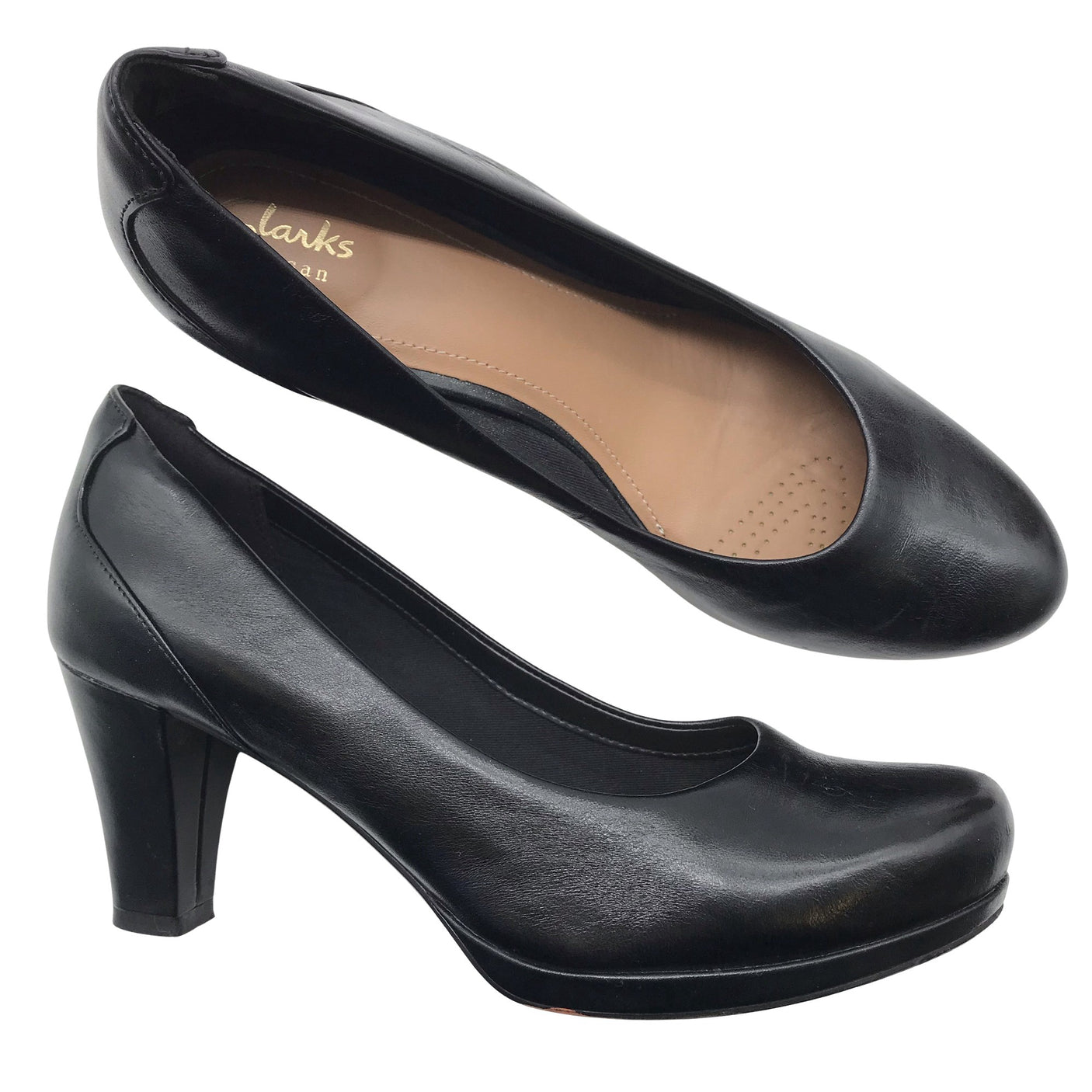 Unisex Clarks - Kontsakingad, suurus 39 - Must (1)