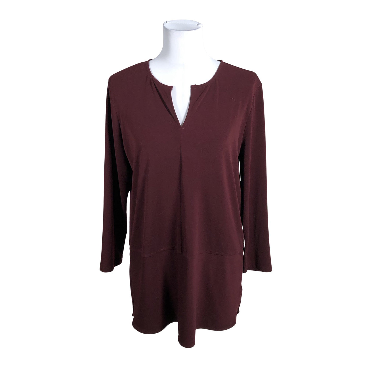 Unisex Lauren Ralph Lauren - Trikotaažist tuunika, suurus 40 - Veinipunane (1)