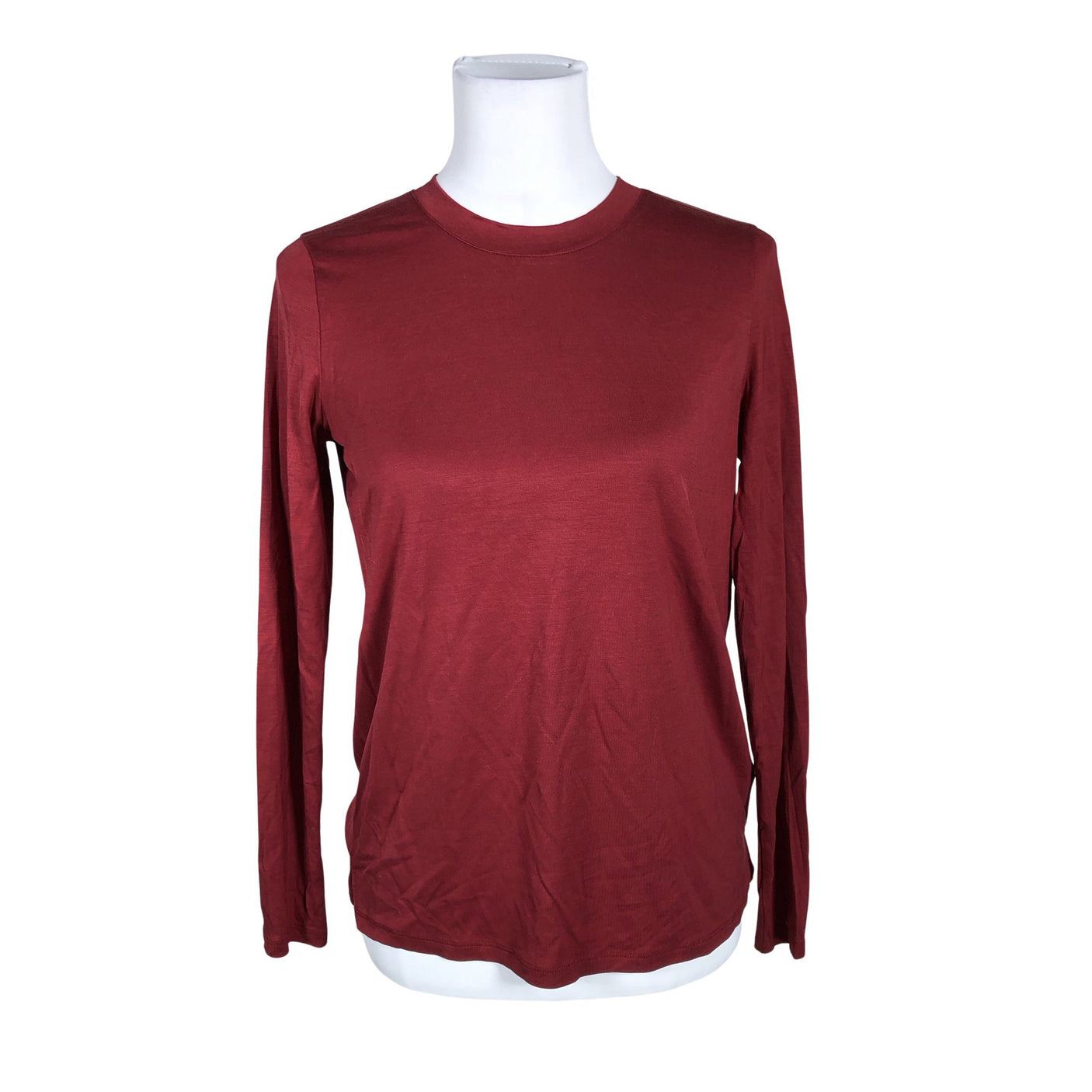 Unisex Gant - Trikotaažist pluus, suurus 36 - Veinipunane (1)