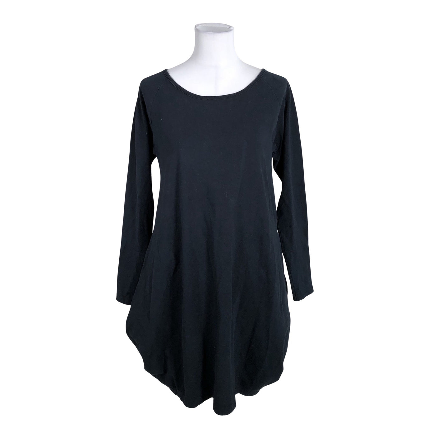 Unisex Papu - Trikotaažist kleit, suurus 38 - Must (2)