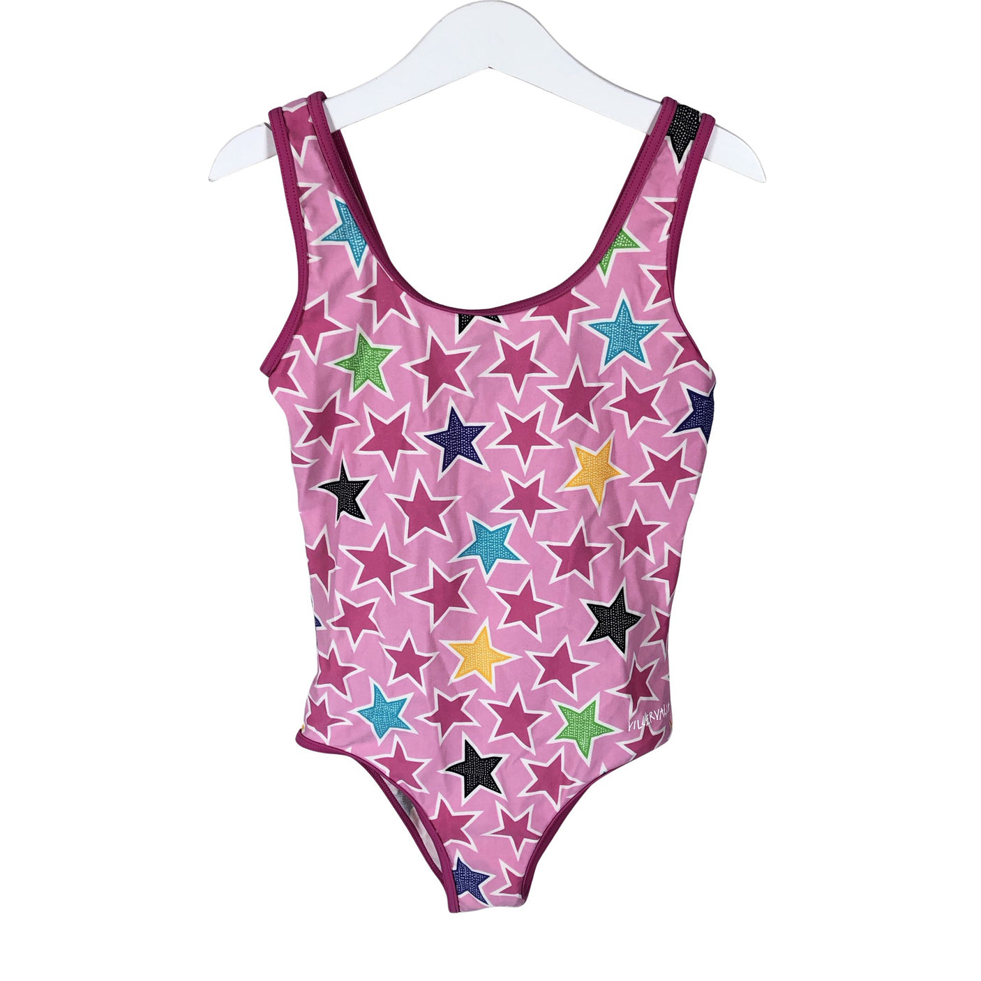 Unisex Villervalla - Ujumistrikoo, suurus 140 - 146 - Heleroosa (1)