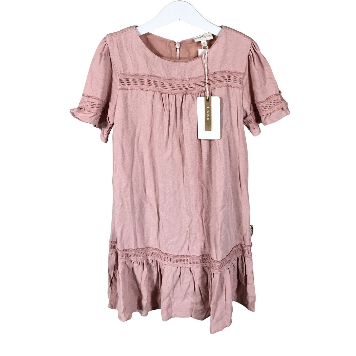 Unisex POMPdeLUX - Õhuke kleit, suurus 122 - 128 - Heleroosa (1)