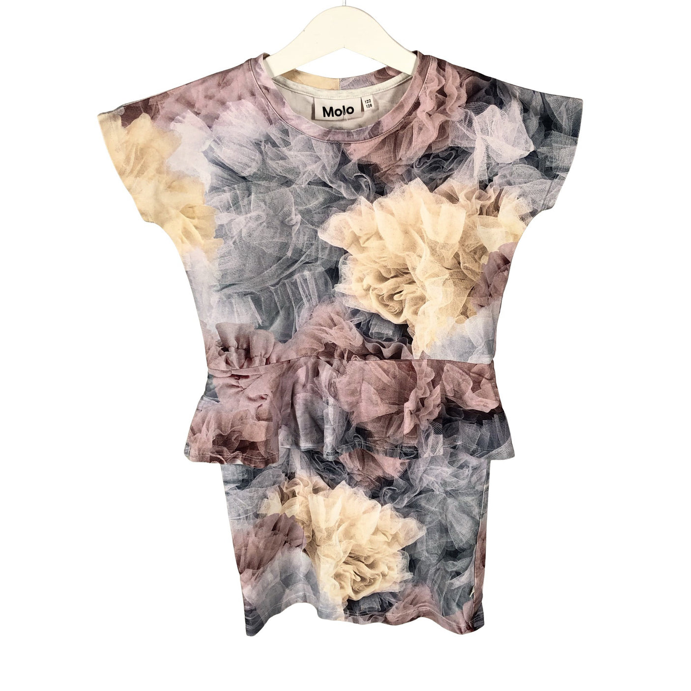 Unisex Molo Kids - Trikotaažist kleit, suurus 122 - 128 - Heleroosa (1)