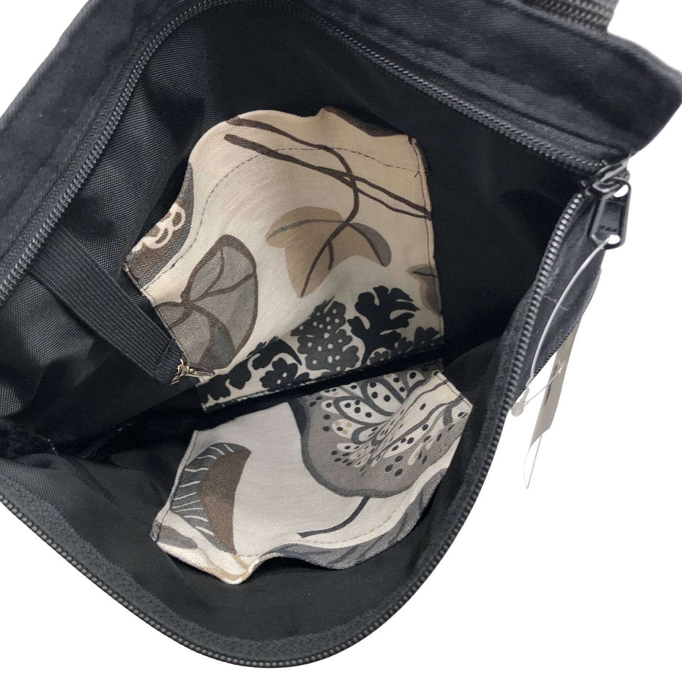 Unisex Handmade - Õlakott, suurus Midi - Must (3)