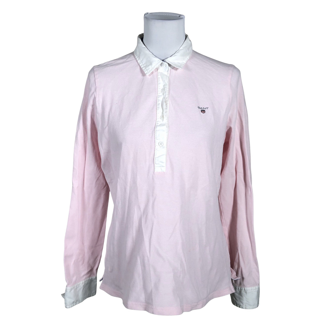 Unisex Gant - Polosärk, suurus 40 - Heleroosa (2)