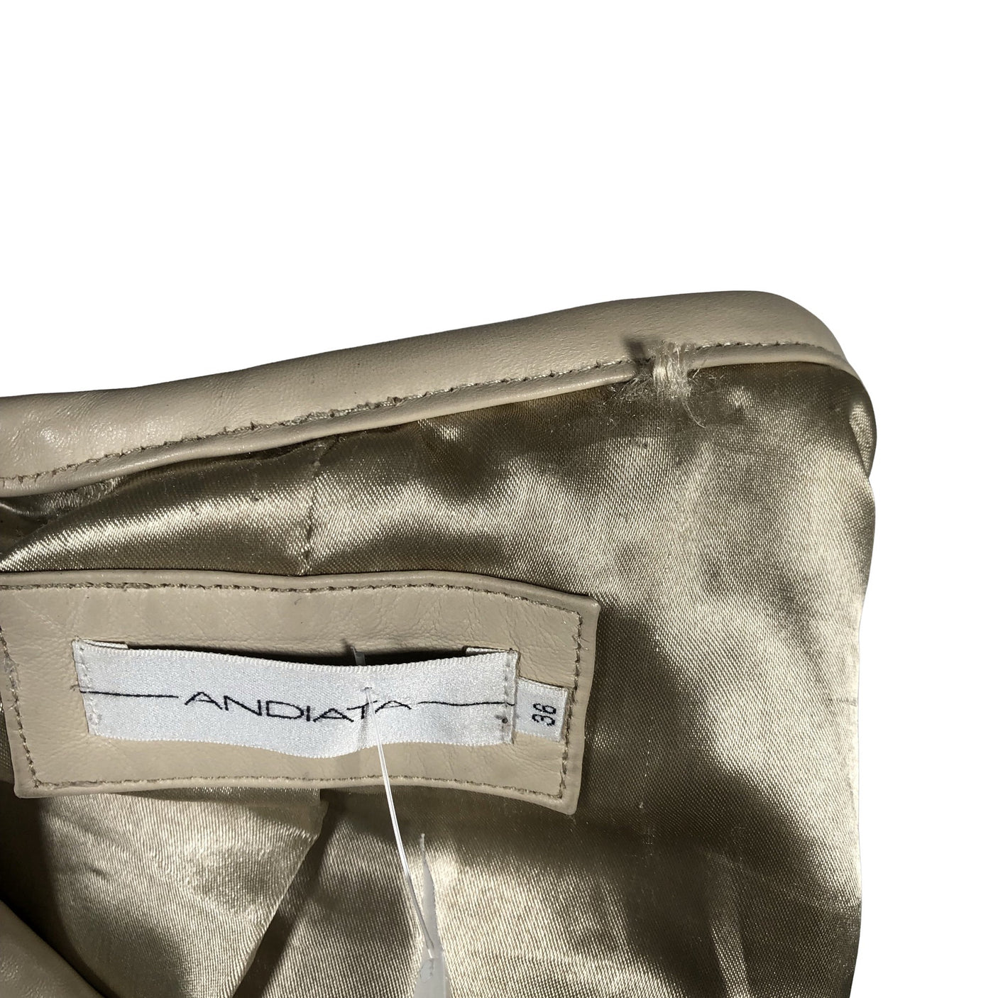 Unisex Andiata - Nahktagi, suurus 36 - Beige (5)