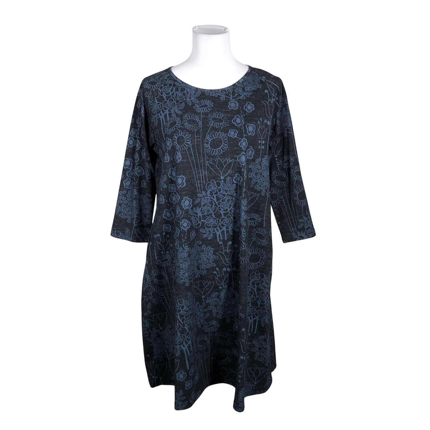 Unisex Versonpuoti - Trikotaažist kleit, suurus 38 - Must (2)