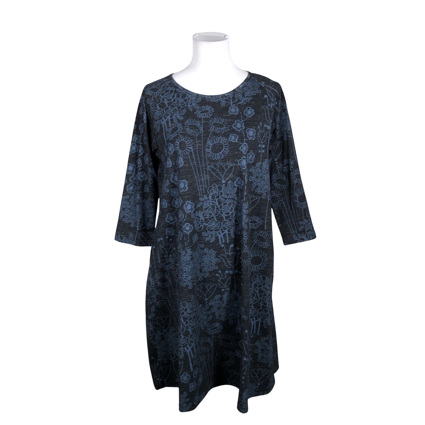 Unisex Versonpuoti - Trikotaažist kleit, suurus 38 - Must (1)