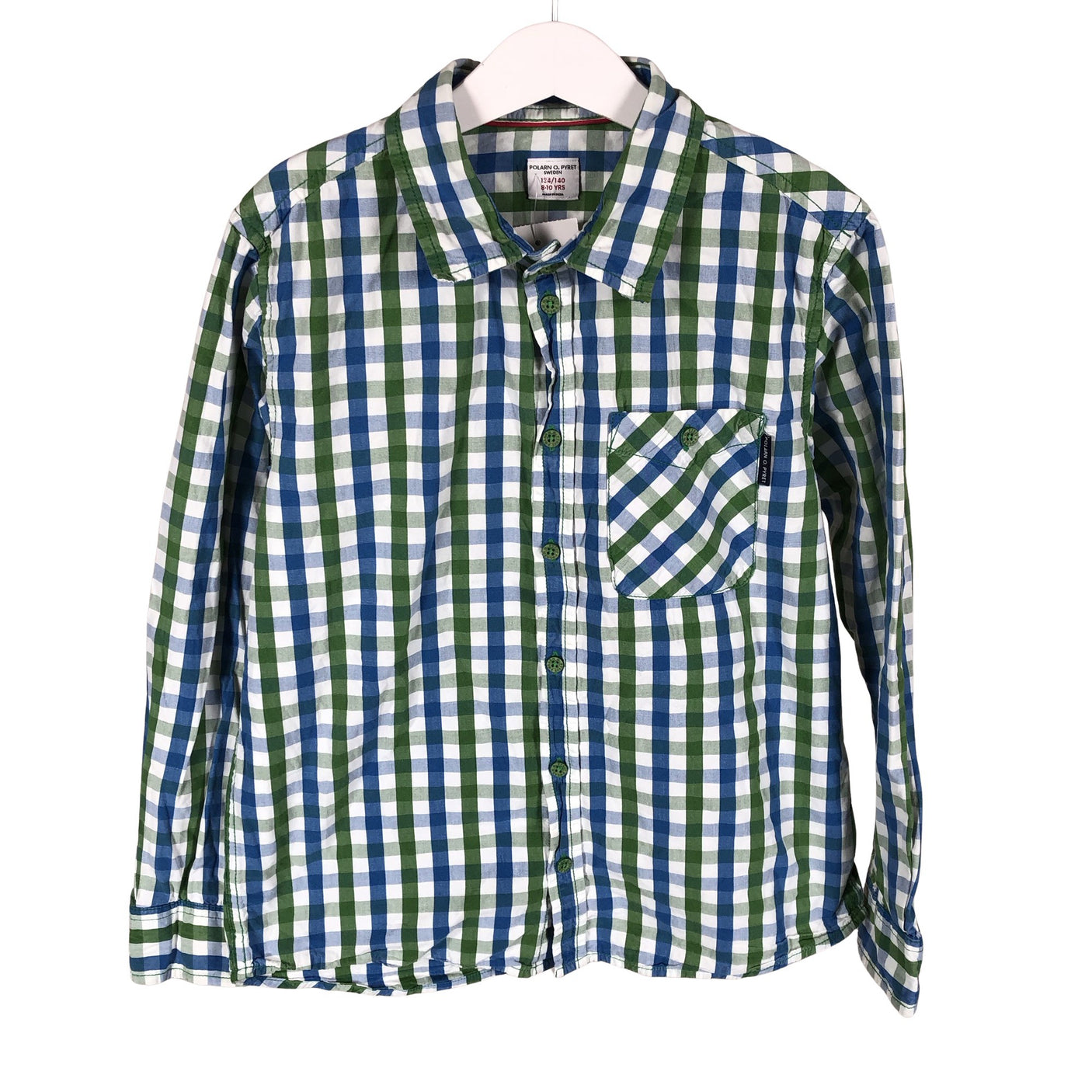 Unisex Polarn O. Pyret - Triiksärk, suurus 134 - 140 - Sinine (1)
