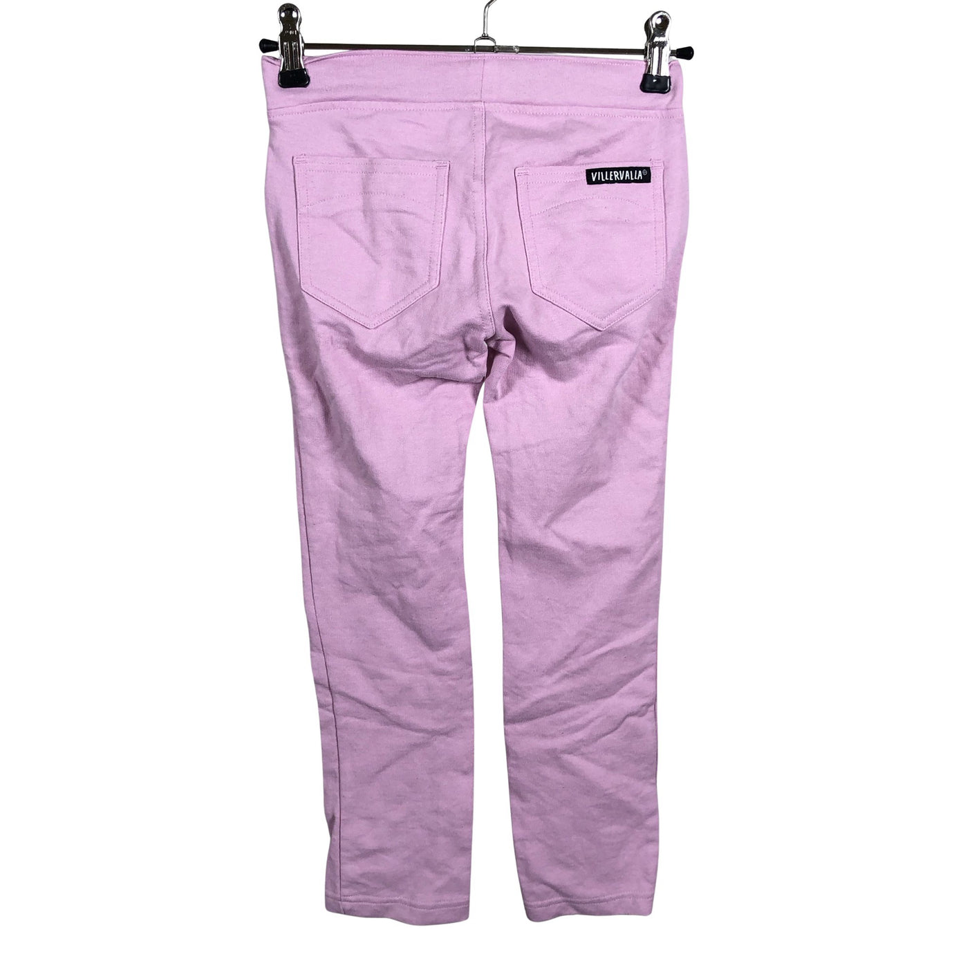 Unisex Villervalla - Trikotaažist püksid, suurus 116 - 122 - Heleroosa (2)