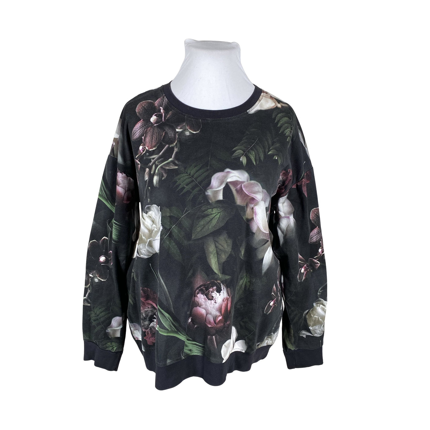 Unisex Nakoa - Trikotaažist pluus, suurus 46 - Must (1)