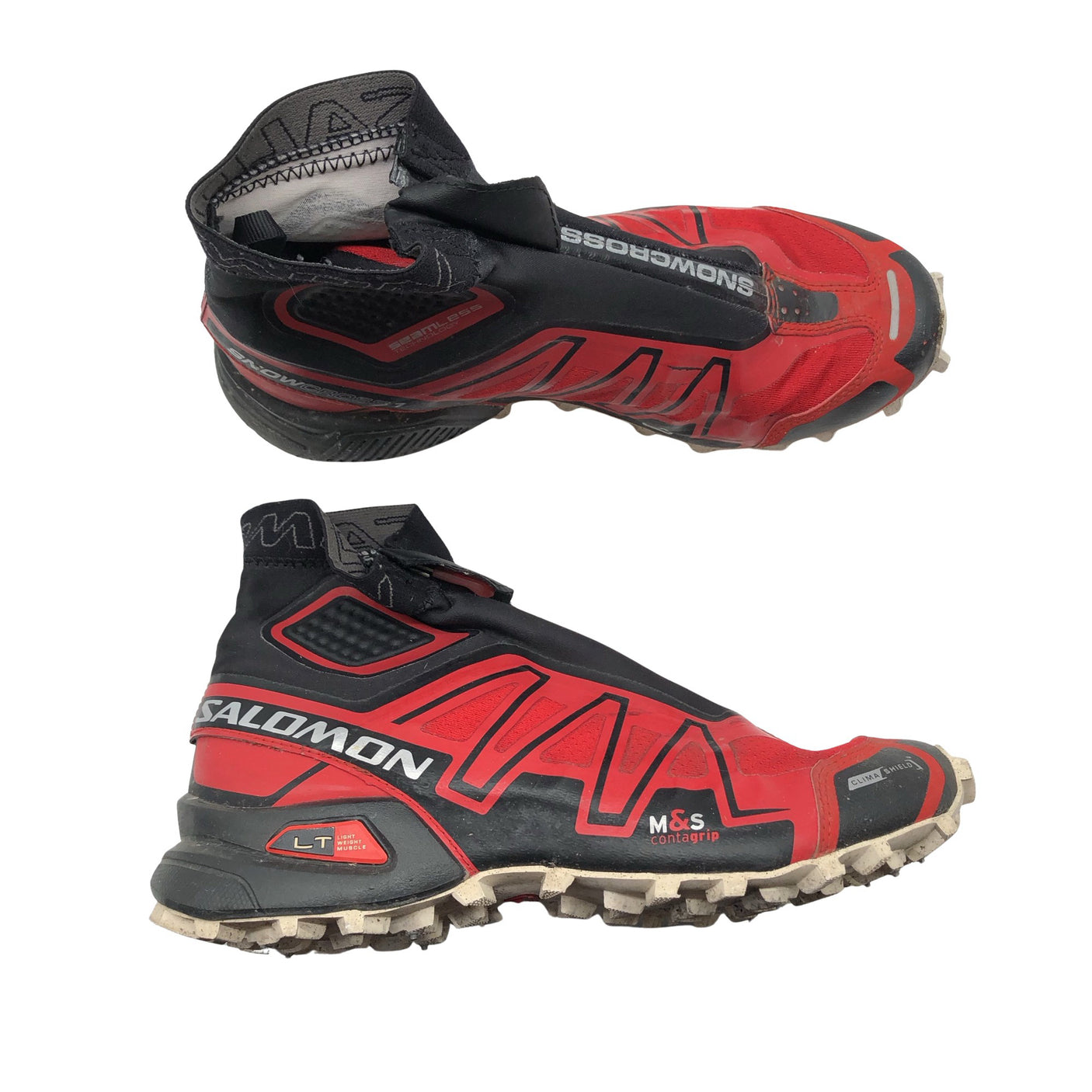 Unisex Salomon - Jooksujalanõud, suurus 41 - Punane (1)