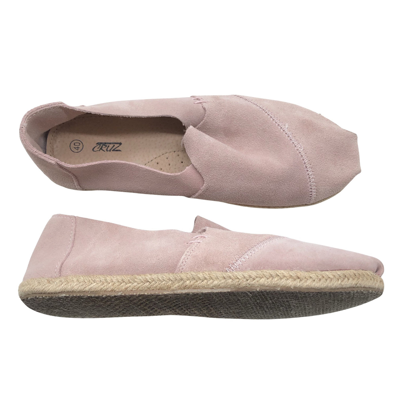 Unisex Cruz - Mokassiinid, suurus 40 - Heleroosa (1)