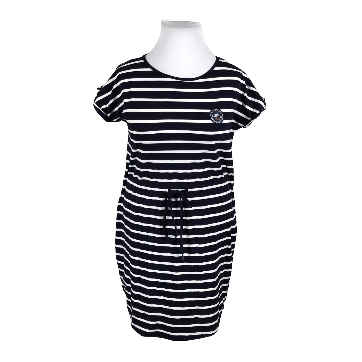 Unisex Luoto - Trikotaažist kleit, suurus 42 - Sinine (2)