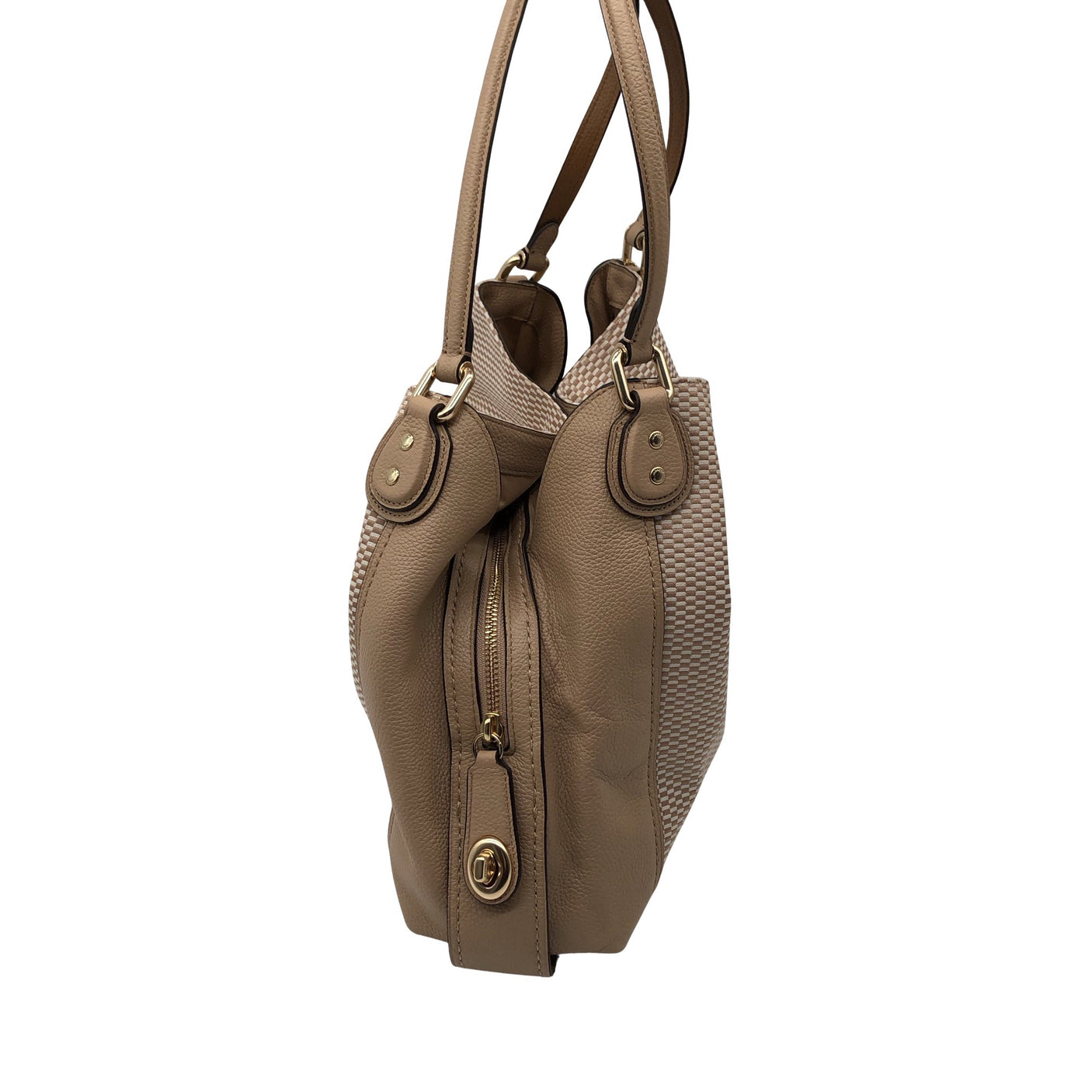 Unisex Coach - Käekott, suurus Midi - Beige (3)