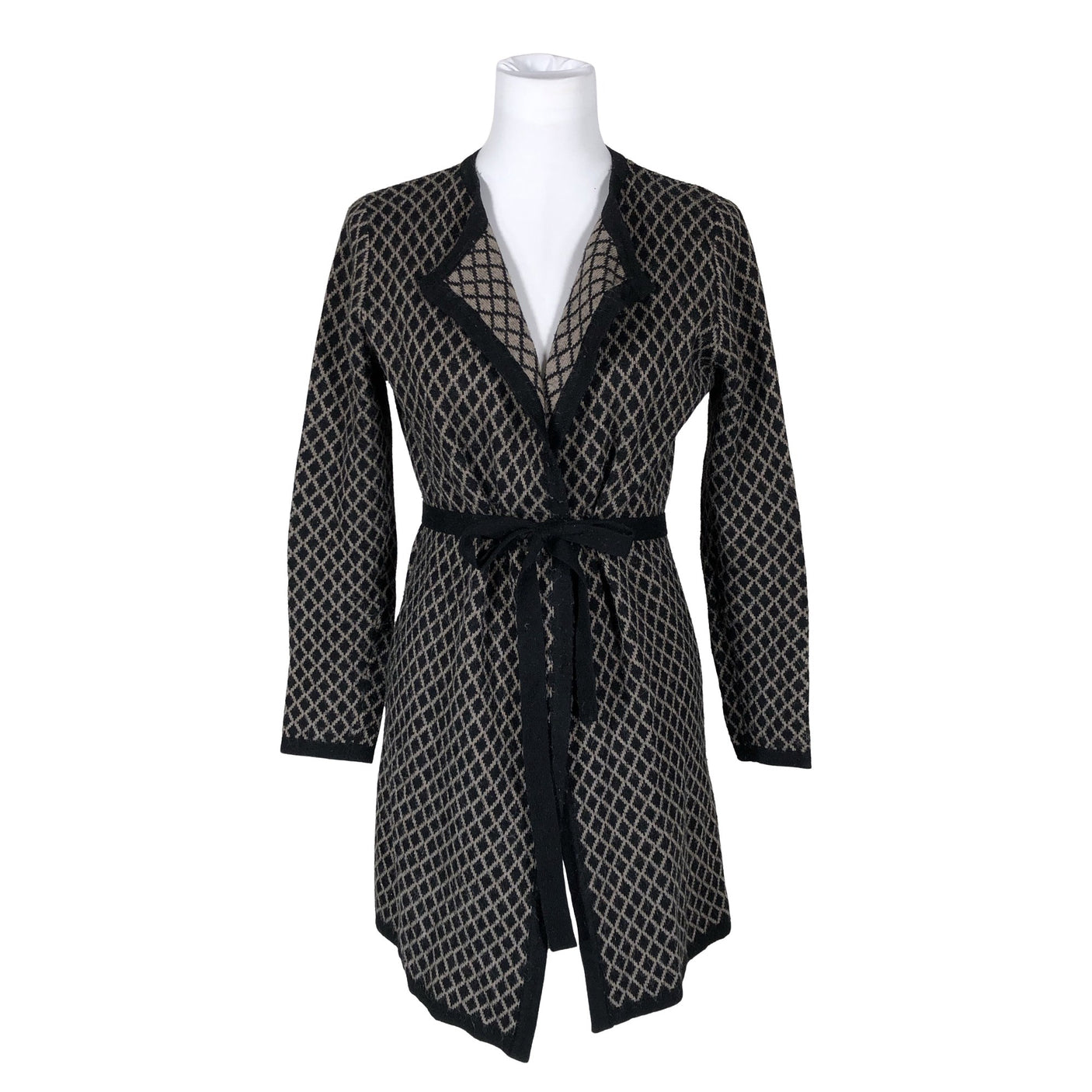 Unisex Mosaic - Kardigan, suurus 38 - Must (1)