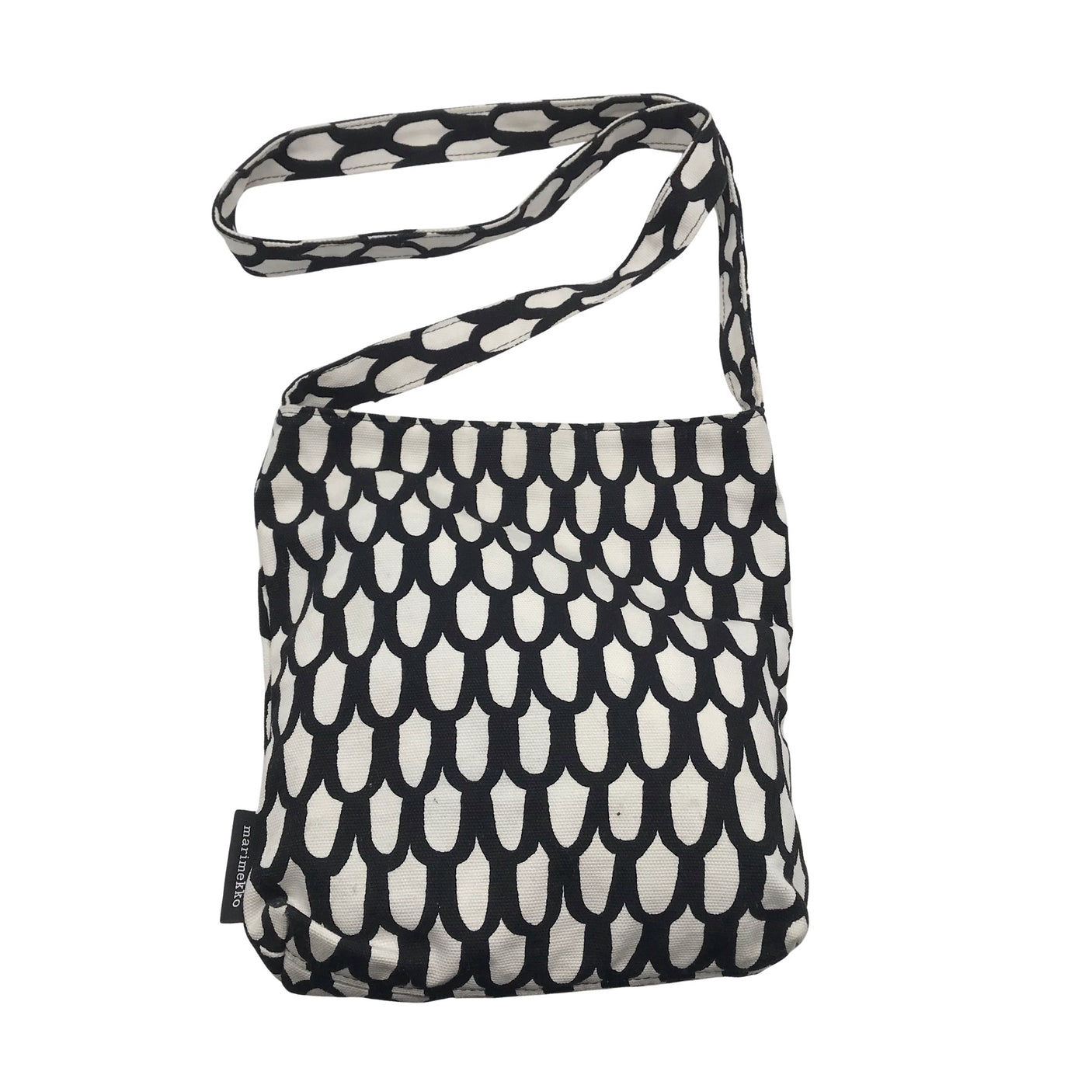 Unisex Marimekko - Õlakott, suurus Midi - Must (1)