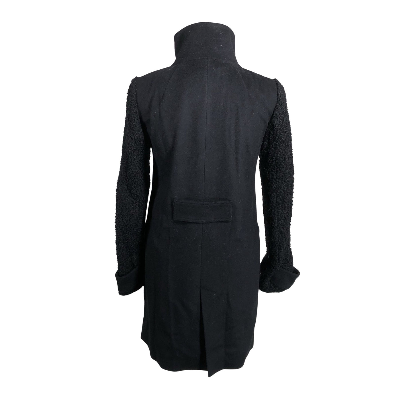 Unisex Patrizia Pepe - Villane mantel, suurus 36 - Must (3)