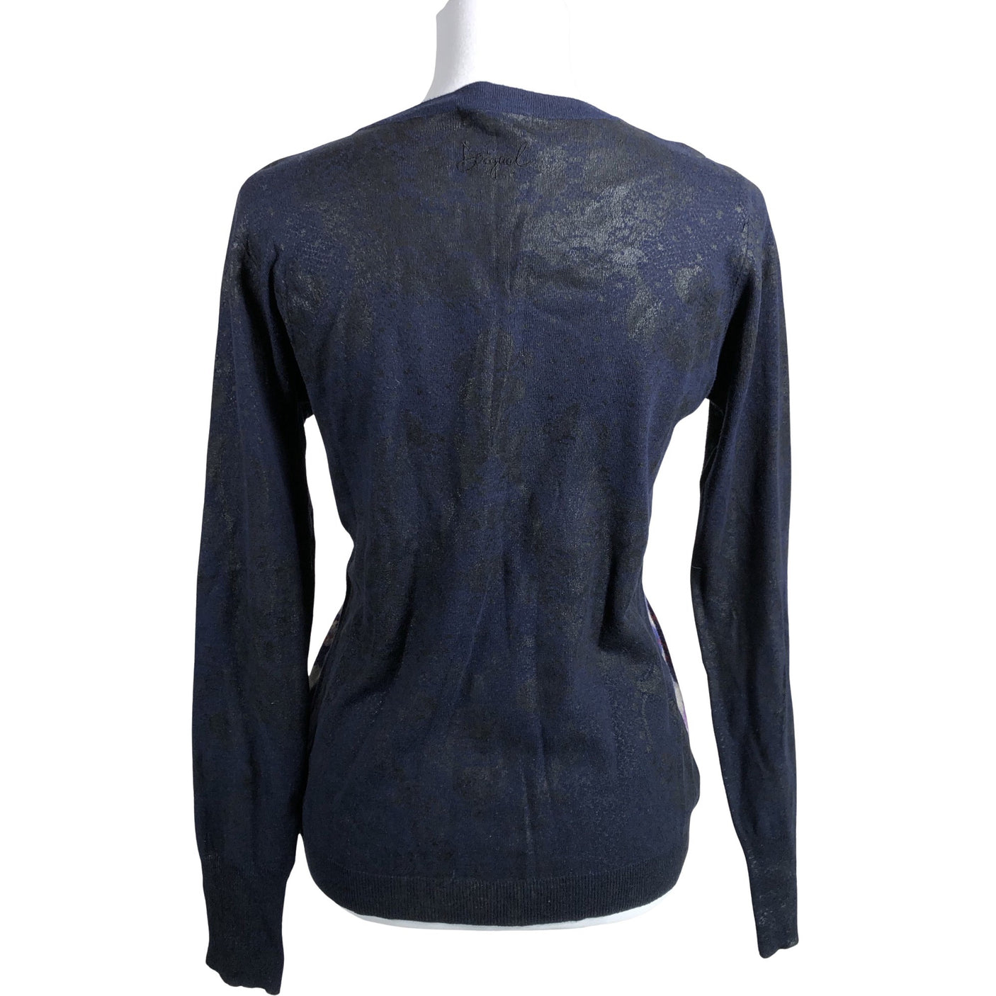 Unisex Desigual - Kampsun, suurus 40 - Sinine (2)