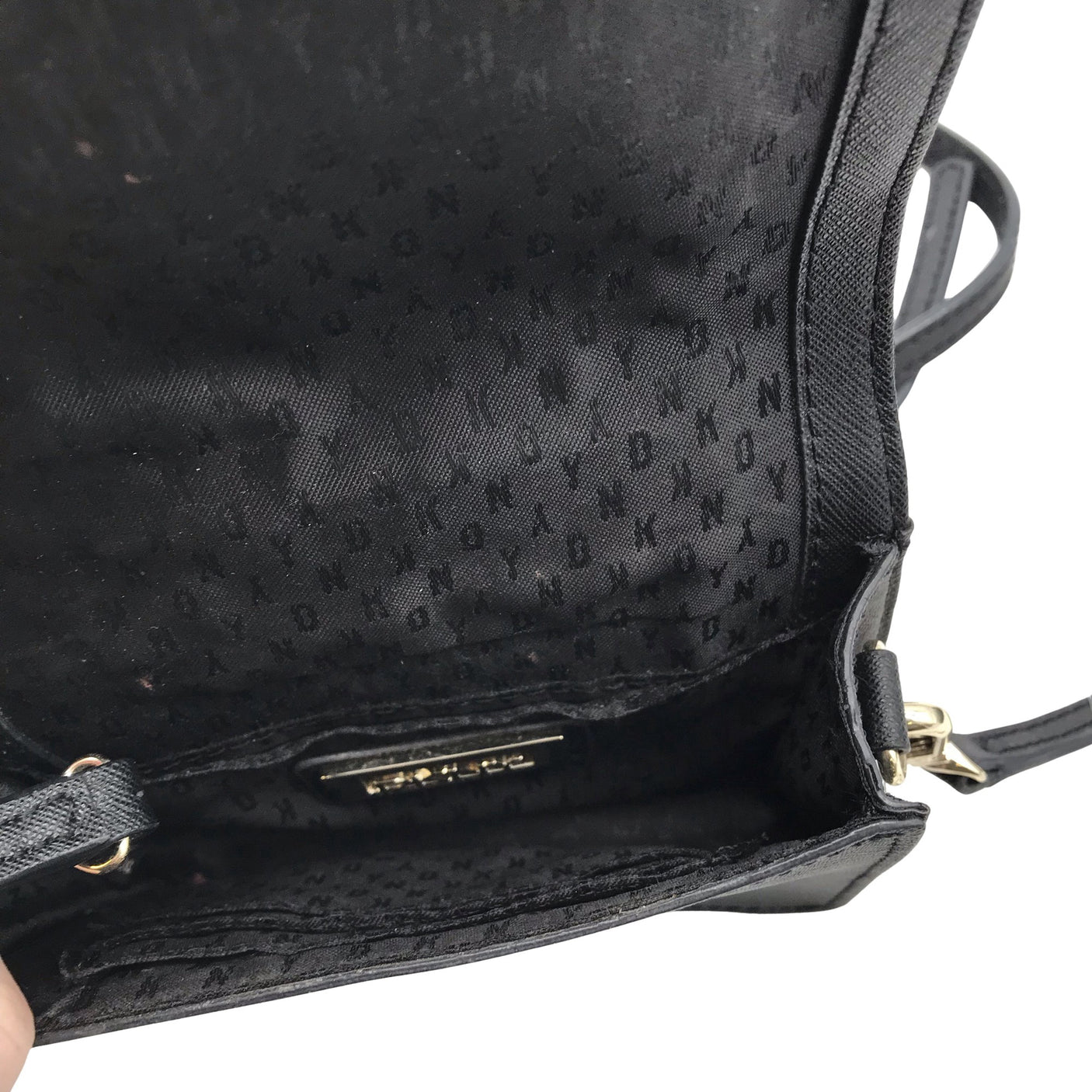Unisex DKNY - Õlakott, suurus Mini - Must (4)