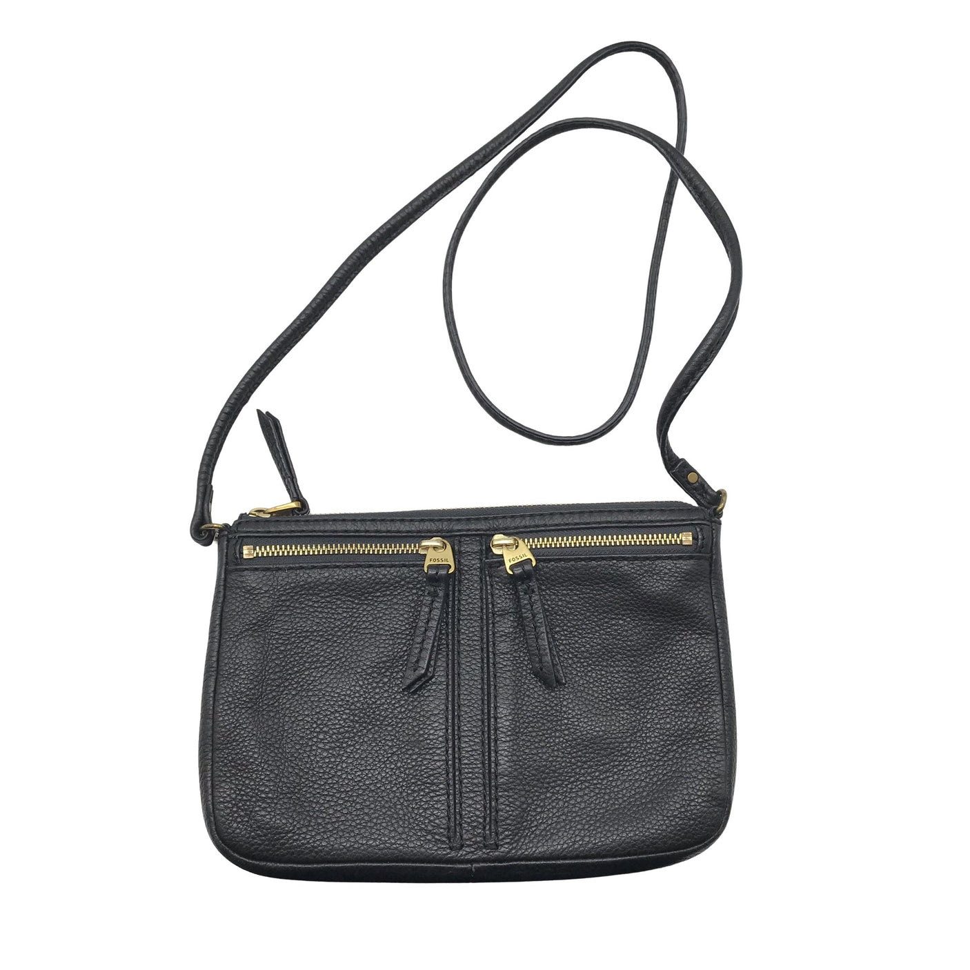 Unisex Fossil - Õlakott, suurus Mini - Must (4)