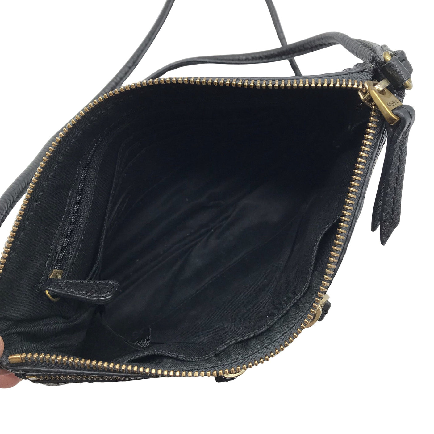 Unisex Fossil - Õlakott, suurus Mini - Must (5)