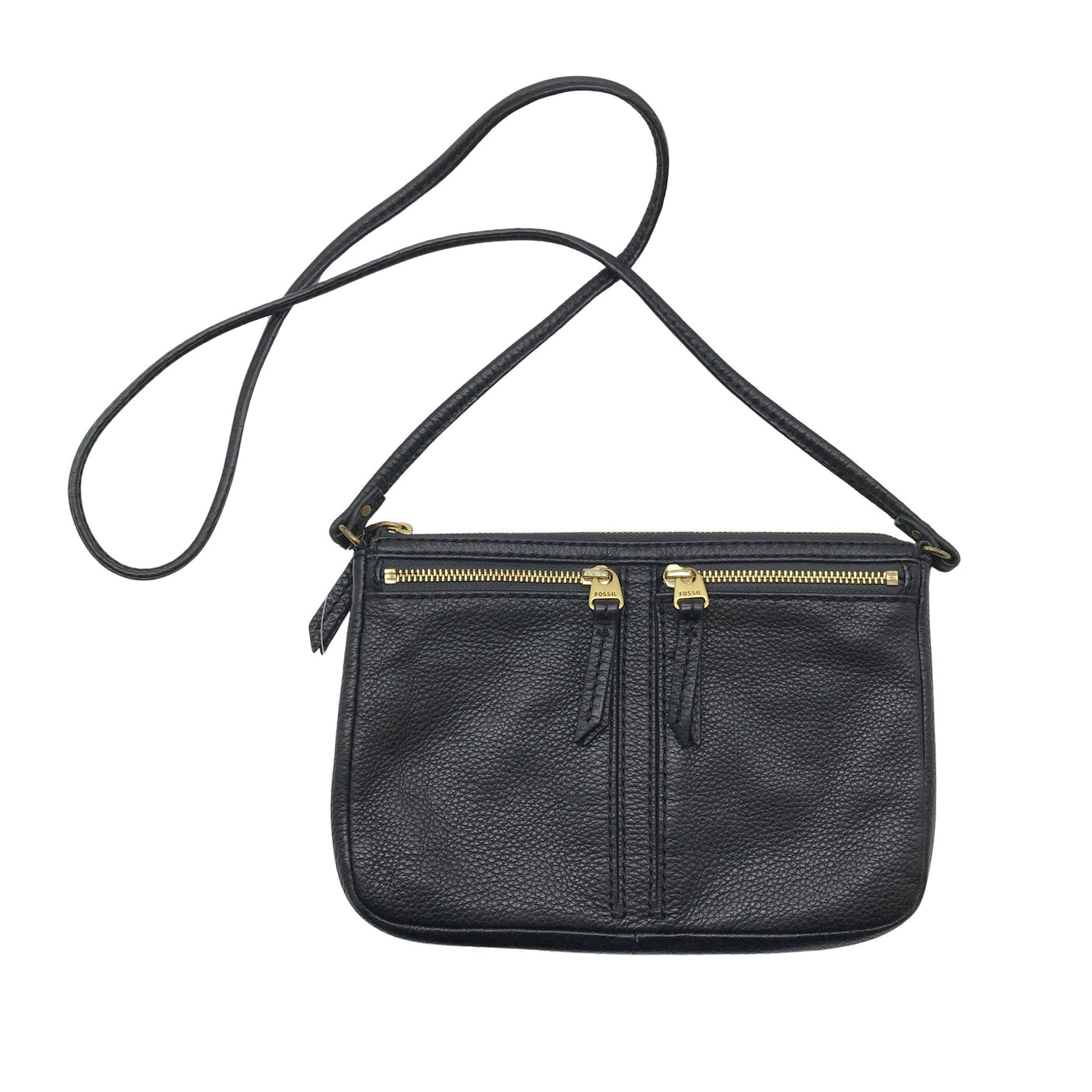 Unisex Fossil - Õlakott, suurus Mini - Must (2)