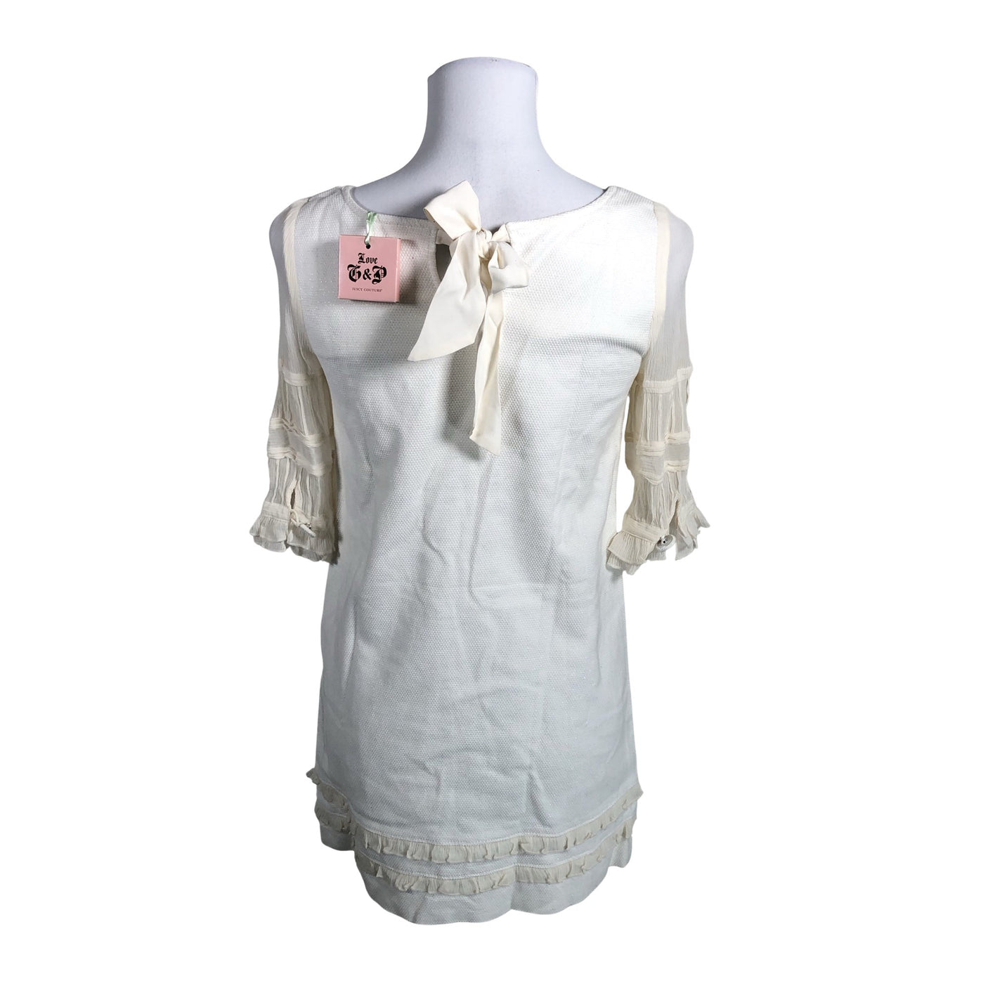 Unisex Juicy Couture - Mitteveniv kleit, suurus 34 - Looduslik valge (2)