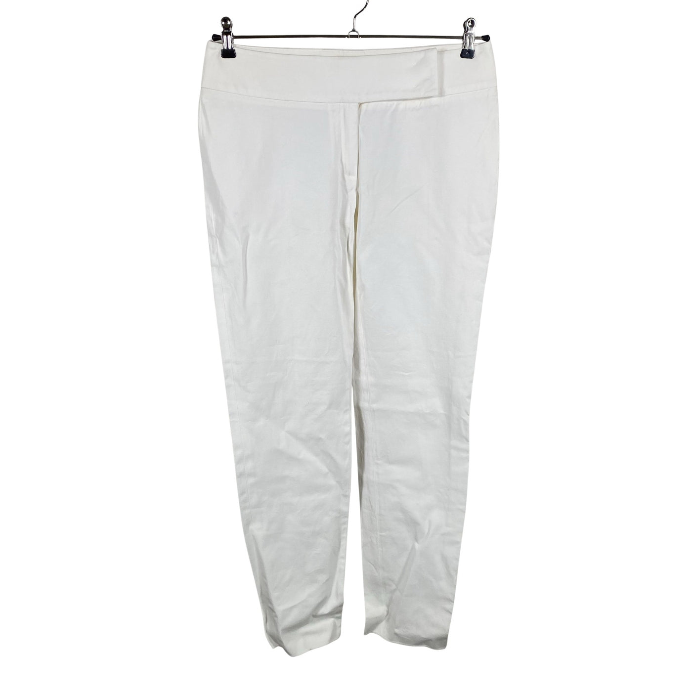 Unisex MaxMara - Mittevenivad püksid, suurus 42 - Looduslik valge (1)