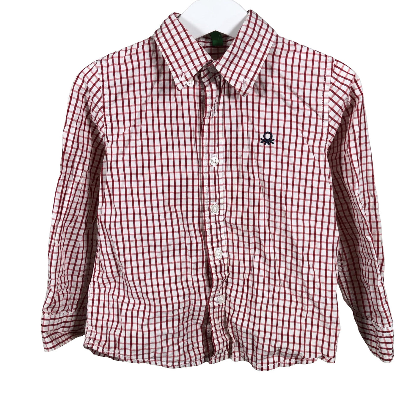 Unisex Benetton - Triiksärk, suurus 98 - 104 - Punane (1)