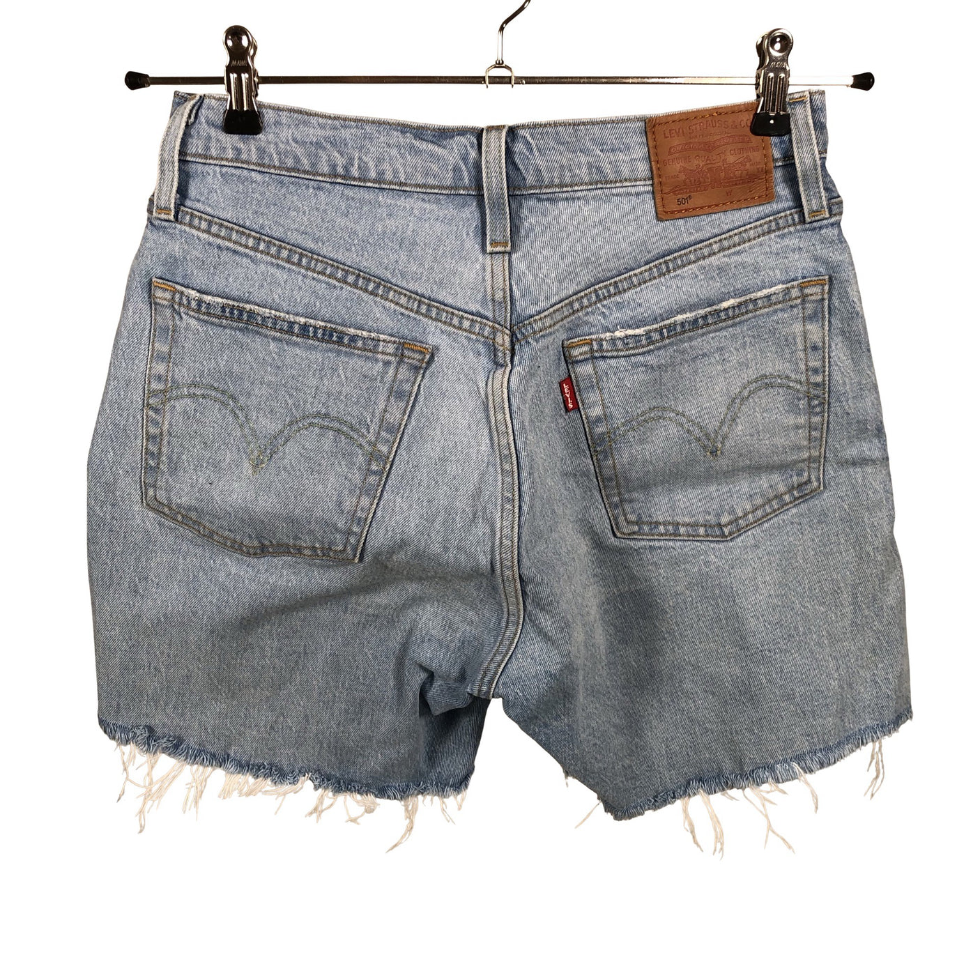 Unisex Levi's - Teksast lühikesed püksid, suurus W27 - Helesinine (2)