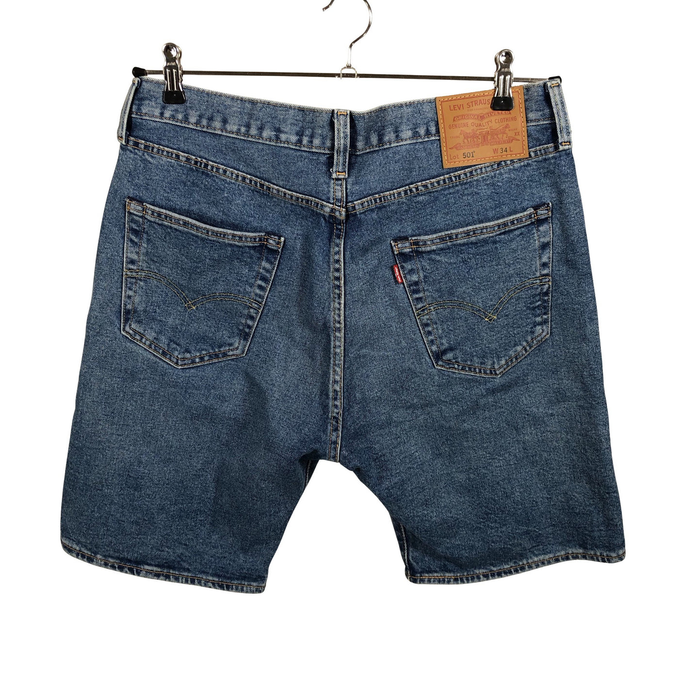Unisex Levi's - Teksast lühikesed püksid, suurus W34 - Sinine (2)