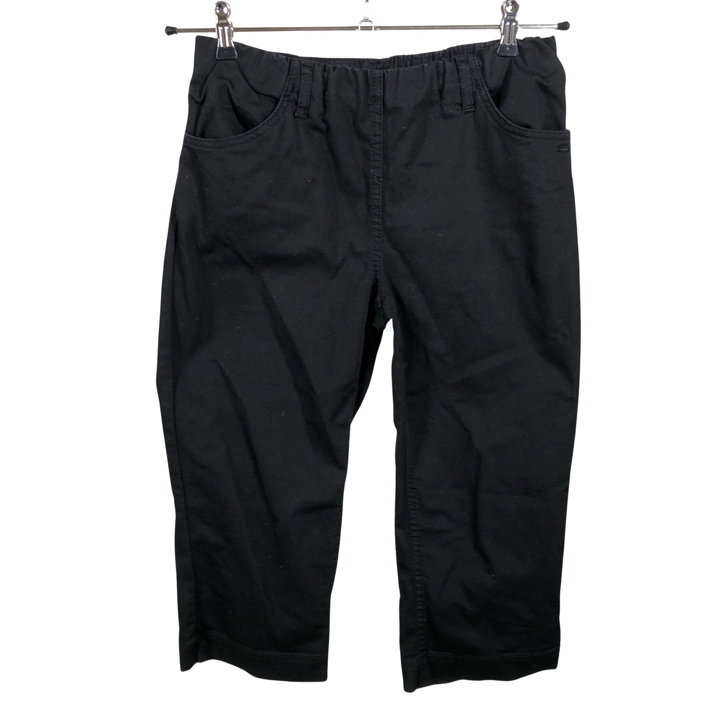 Unisex LauRie - Mittevenivad poolpikad püksid, suurus 40 - Must (1)