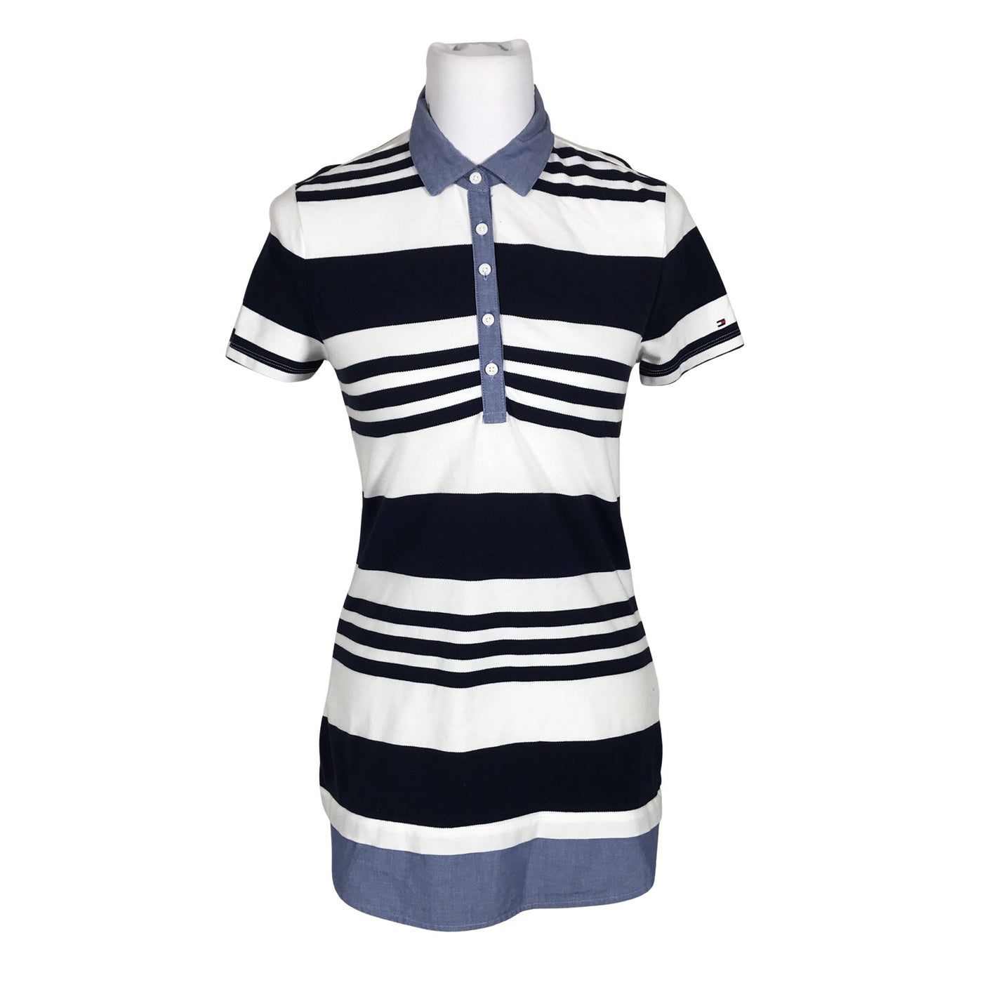 Unisex Tommy Hilfiger - Polosärk, suurus 36 - Valge (2)