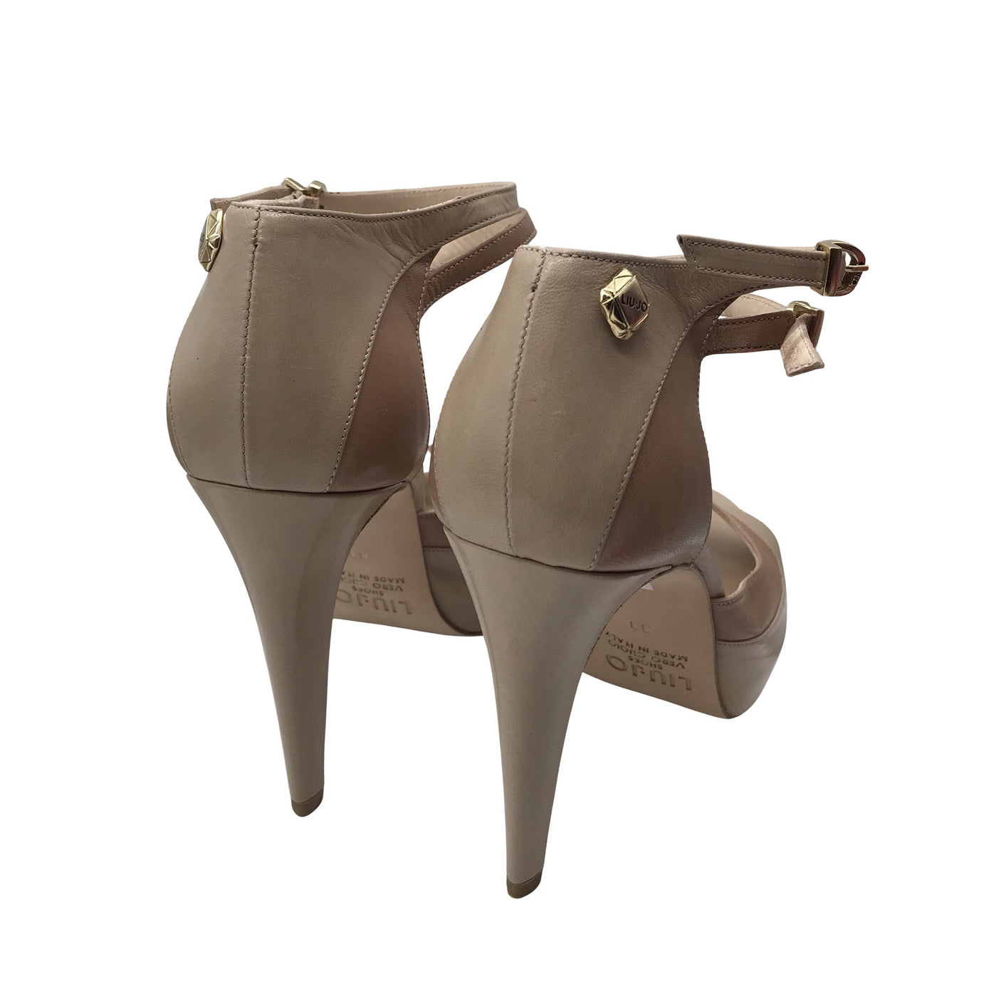 Unisex Liu Jo - Kontsaga rihmikud, suurus 39 - Beige (4)