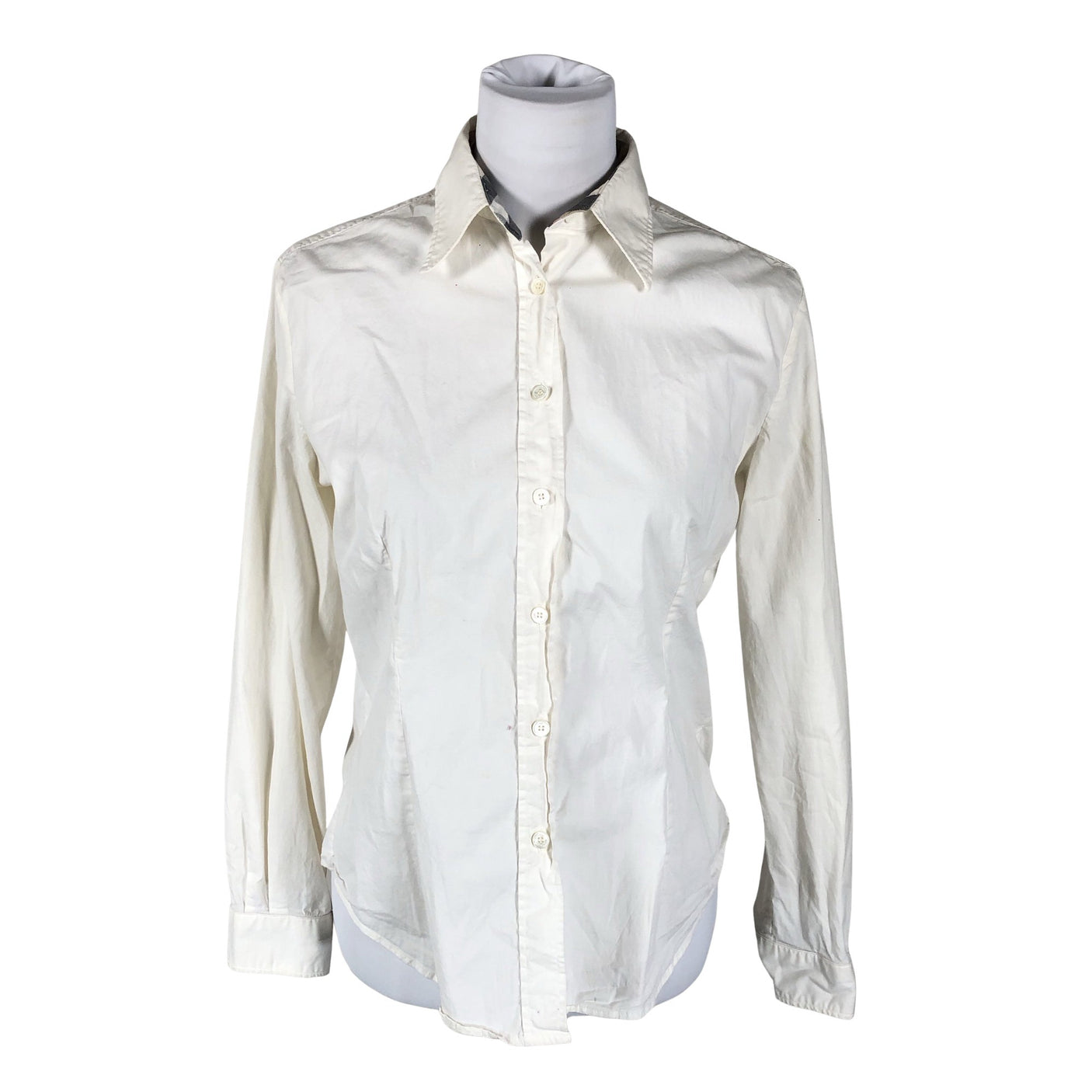 Unisex Burberry - Triiksärk, suurus 40 - Looduslik valge (1)