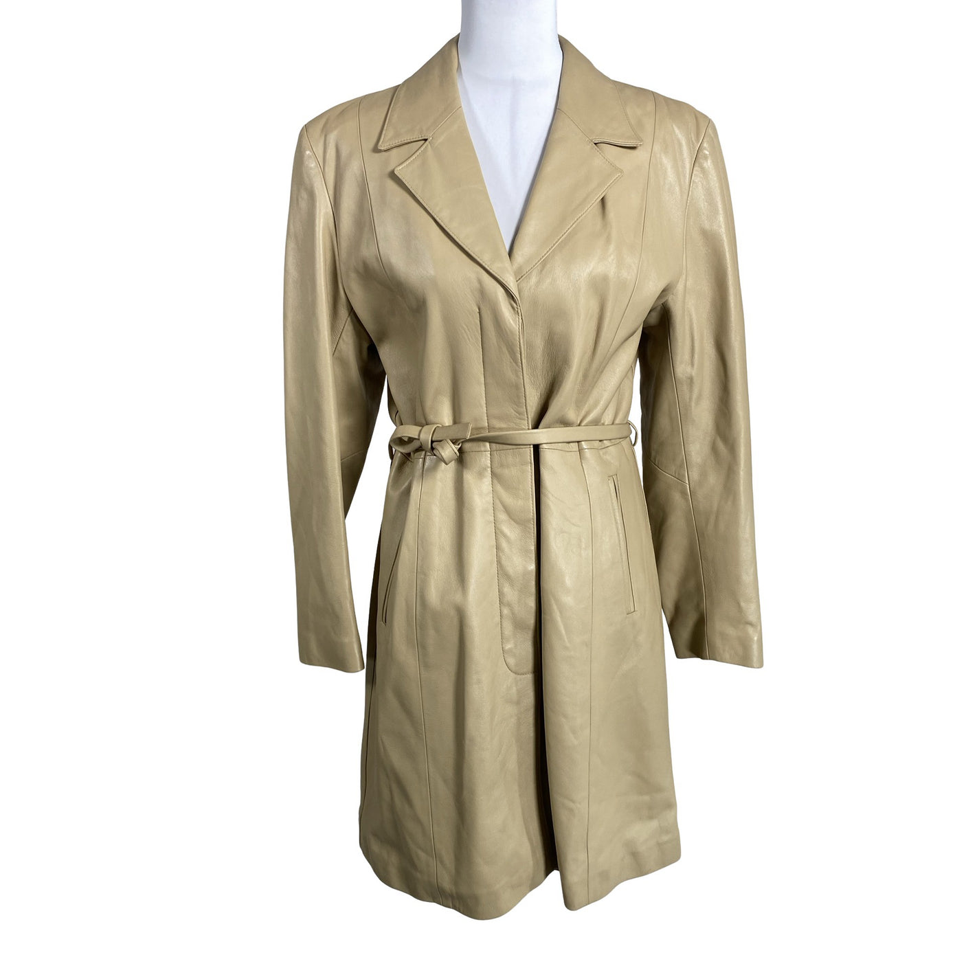 Unisex Giorgio Cuirs - Nahktagi, suurus 40 - Beige (1)