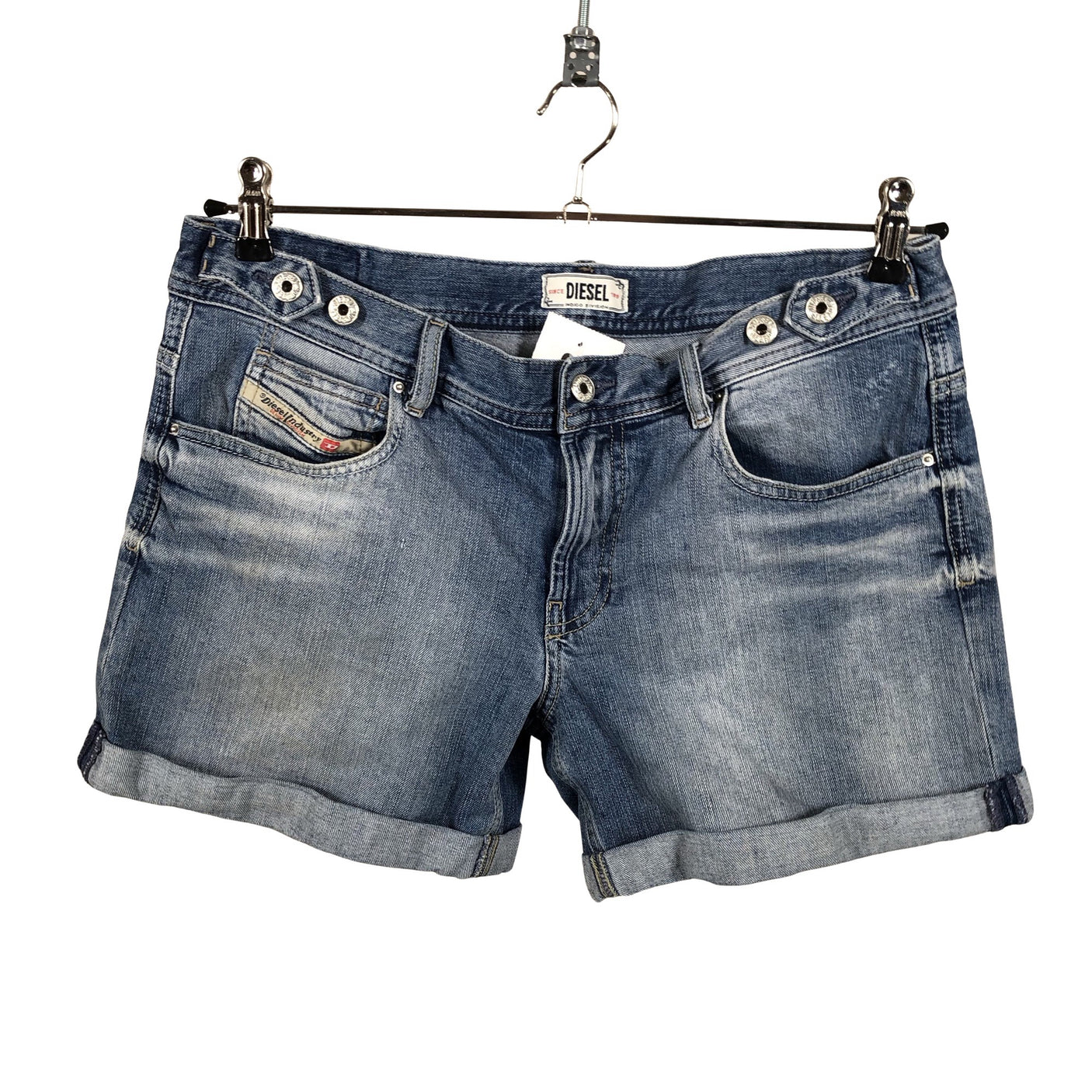 Unisex Diesel - Teksast lühikesed püksid, suurus W29 - Sinine (1)