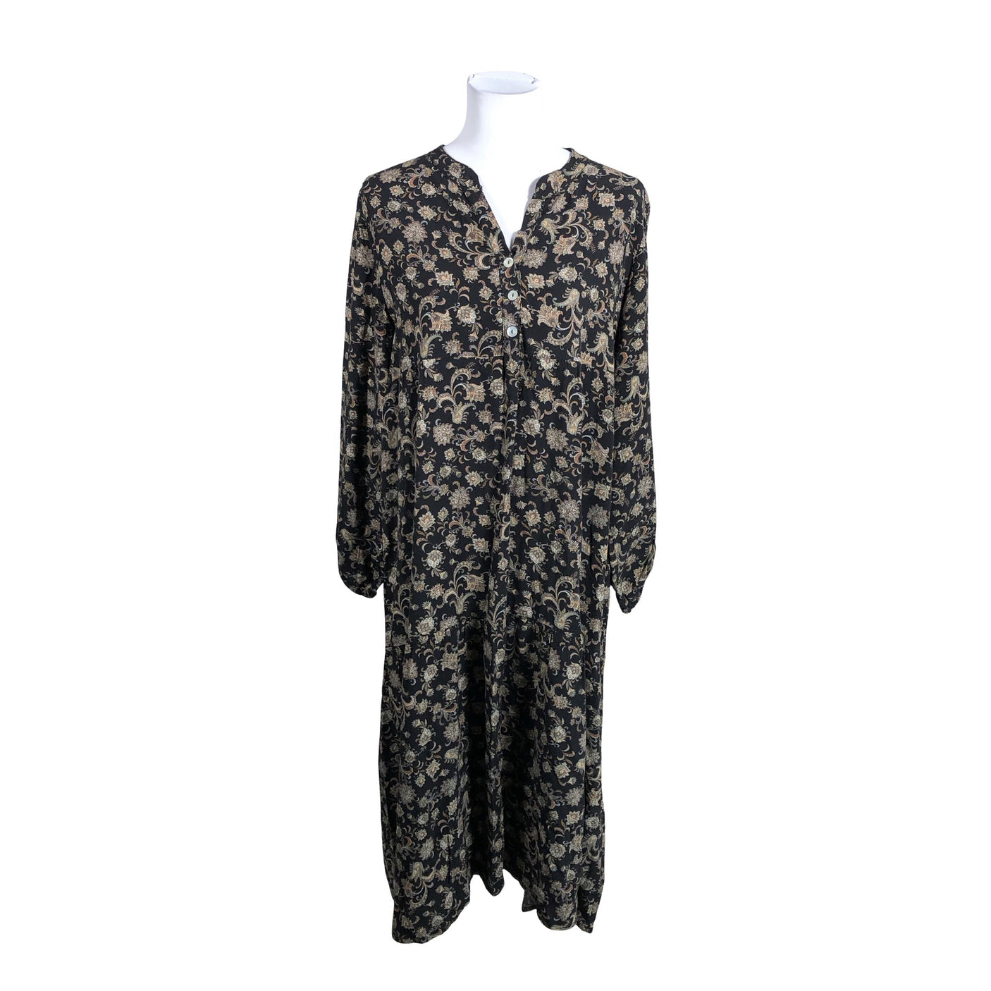 Unisex Bohemiana - Õhuke kleit, suurus 40 - Must (1)