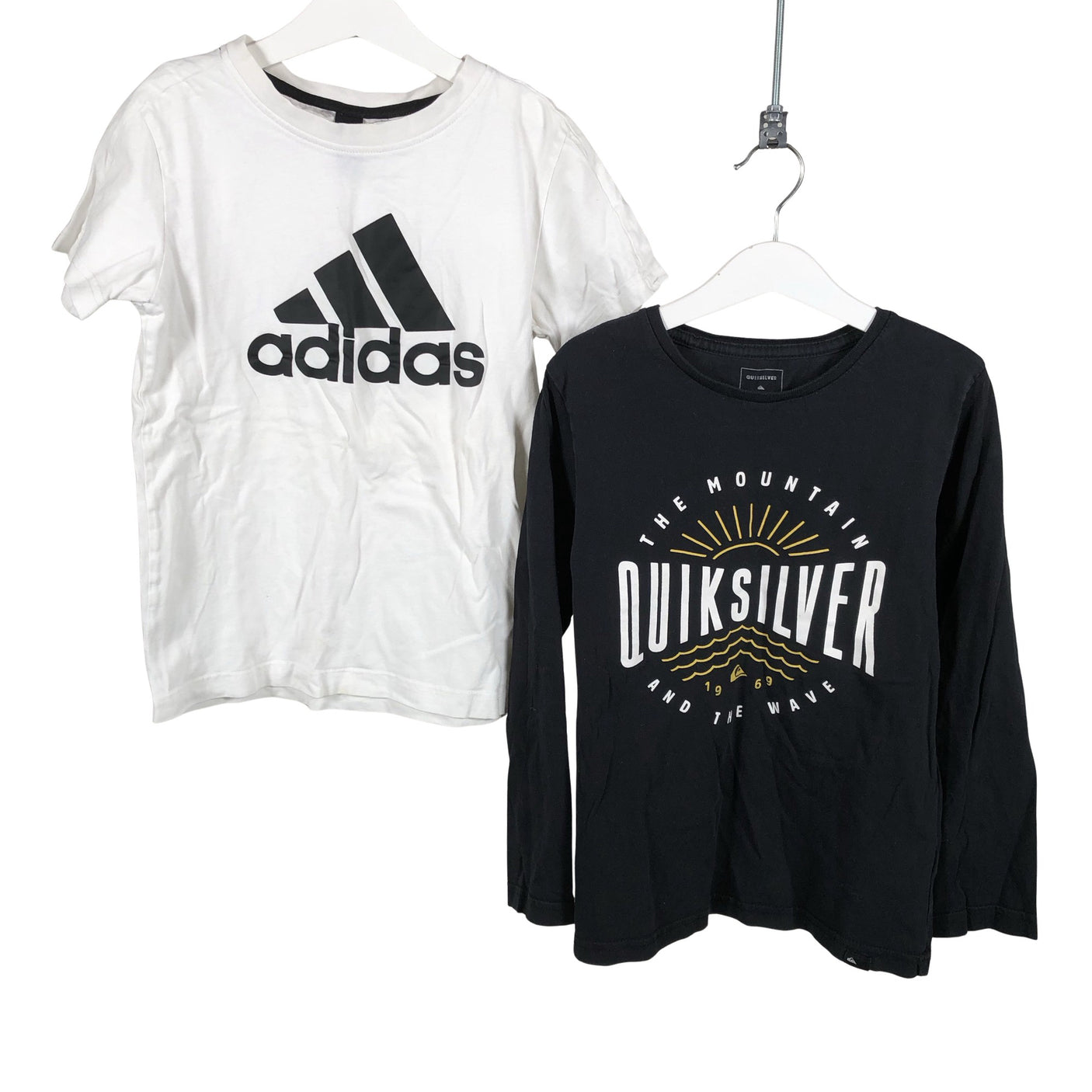 Unisex Quiksilver - Trikotaažist pluus, suurus 122 - 128 - Must (1)