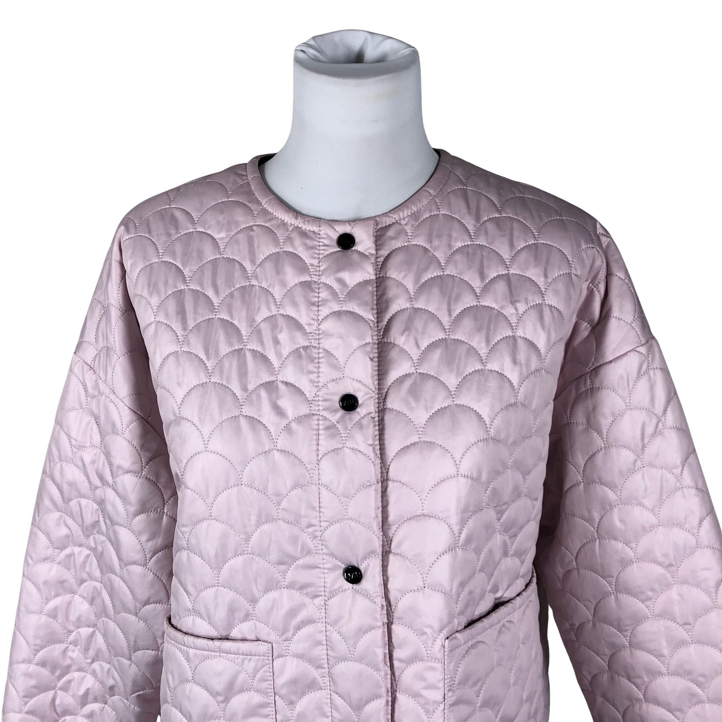 Unisex R/H Studio - Tepitud jope, suurus 40 - Heleroosa (3)