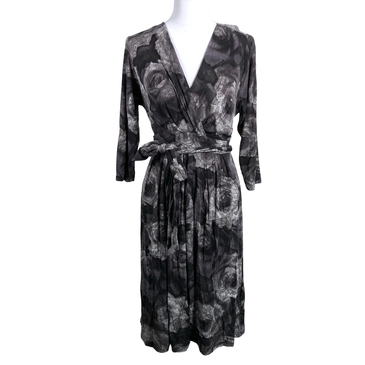Unisex Andiata - Trikotaažist kleit, suurus 40 - Hall (1)