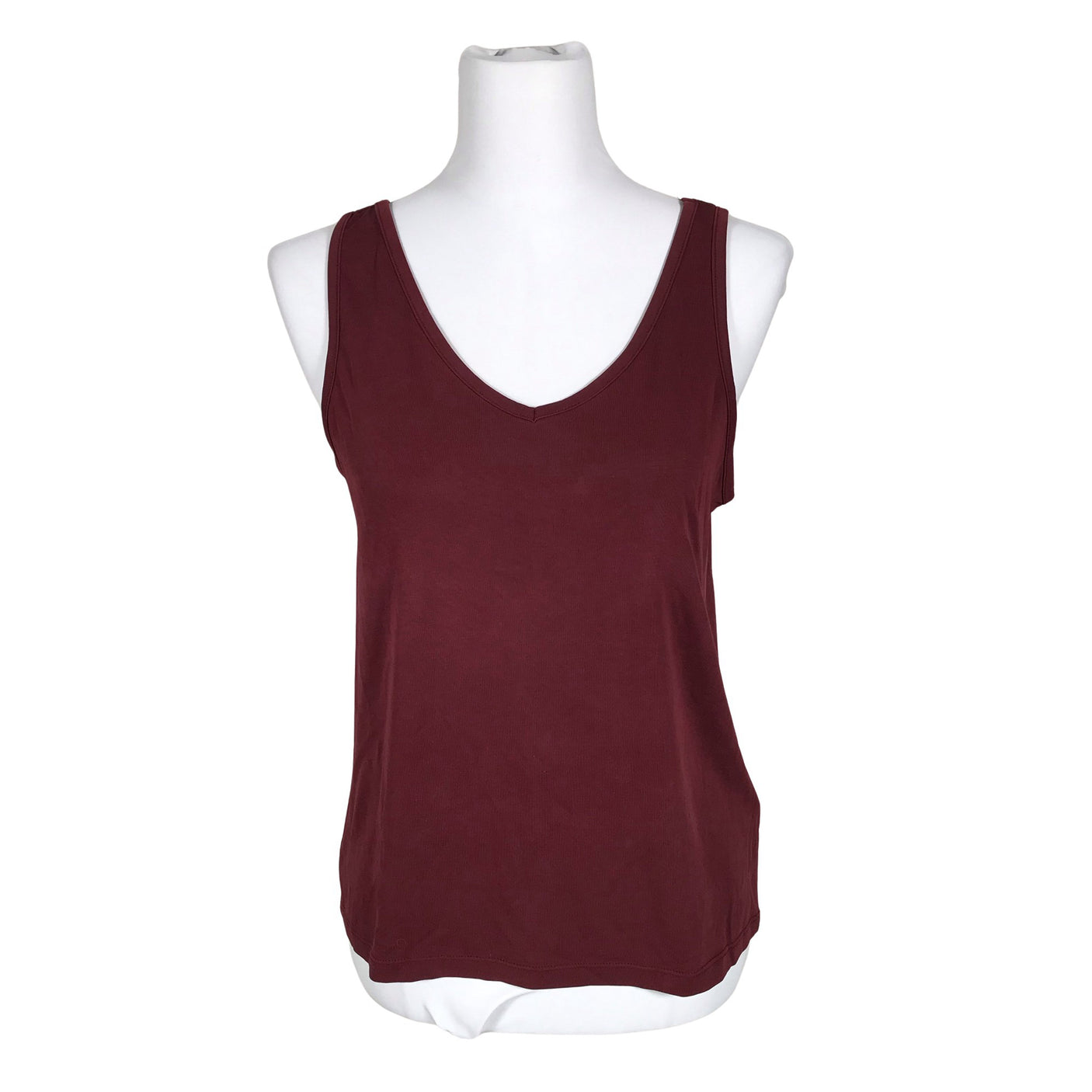 Unisex Soaked - Trikotaažist topp, suurus 38 - Veinipunane (1)
