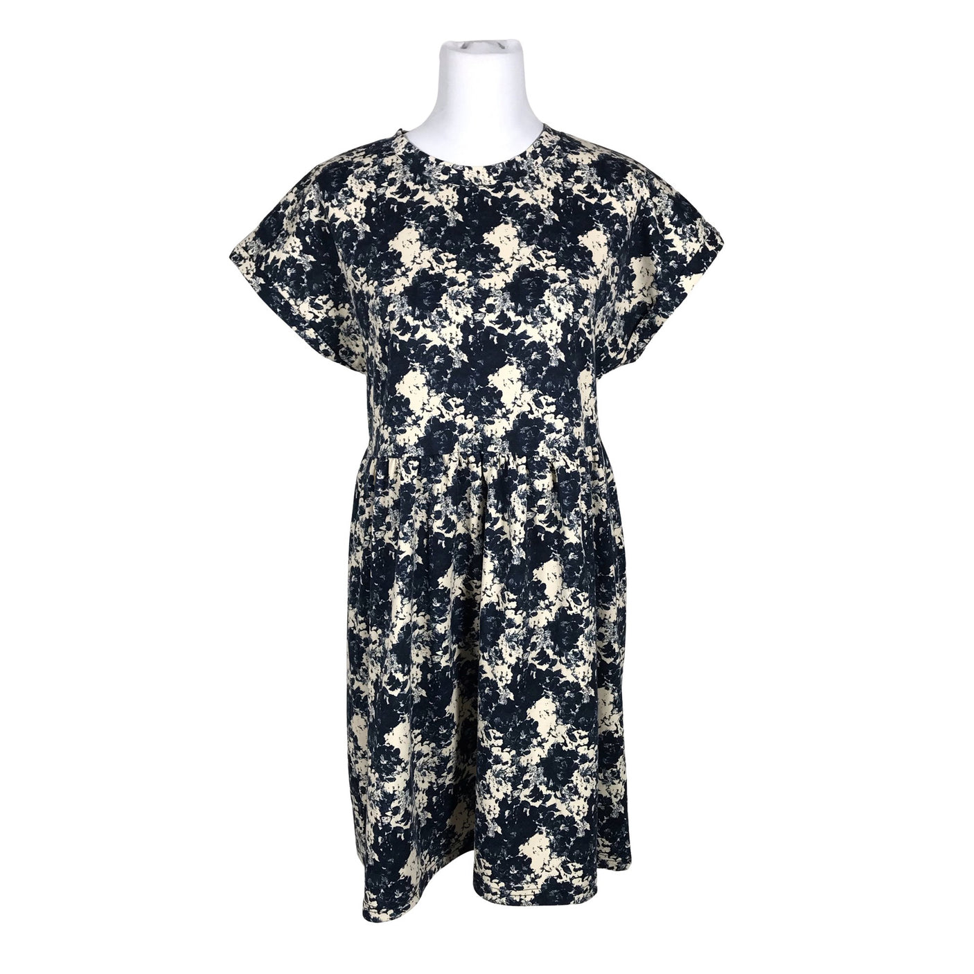 Unisex Ichi - Trikotaažist kleit, suurus 38 - Sinine (1)