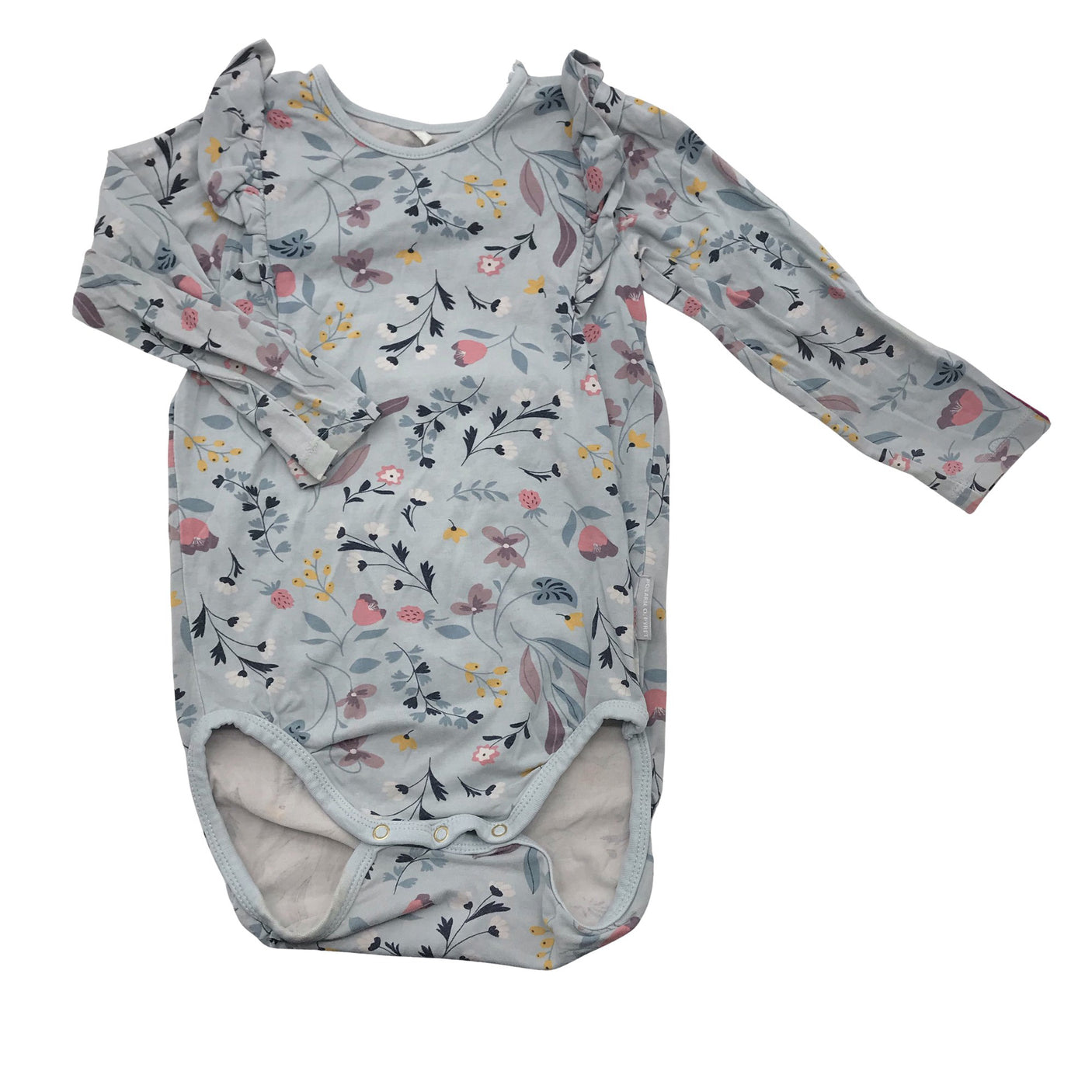 Unisex Polarn O. Pyret - Bodi, suurus 80 - 86 - Helesinine (1)