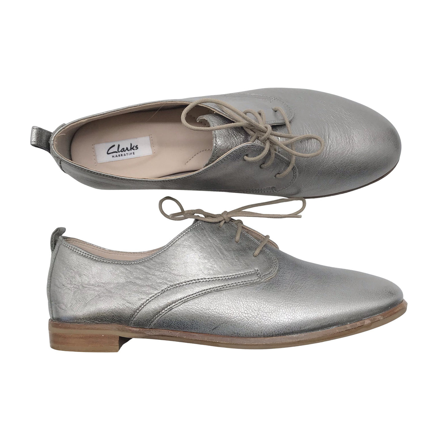 Unisex Clarks - Igapäevased jalanõud, suurus 41 - Hõbe (3)