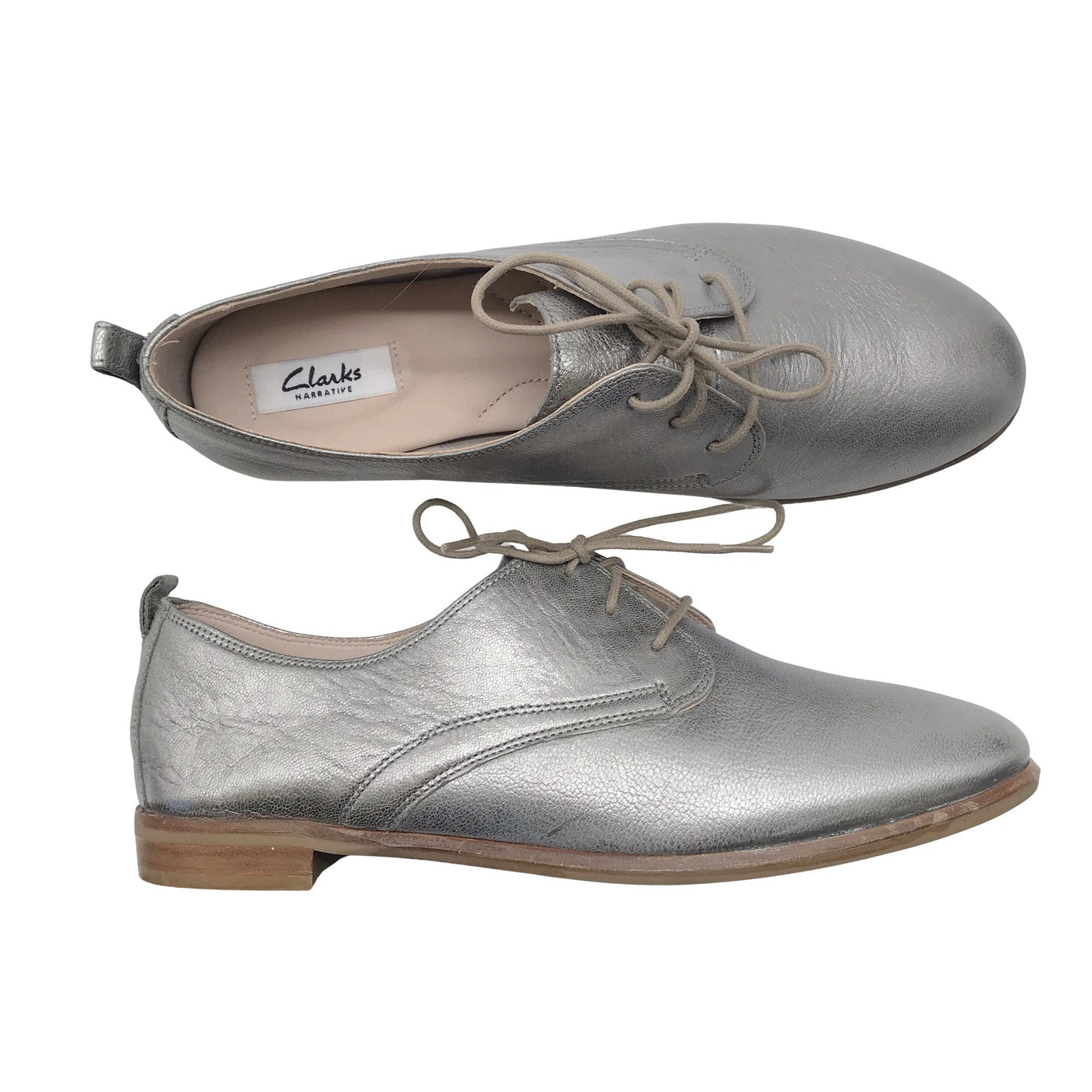 Unisex Clarks - Igapäevased jalanõud, suurus 41 - Hõbe (2)