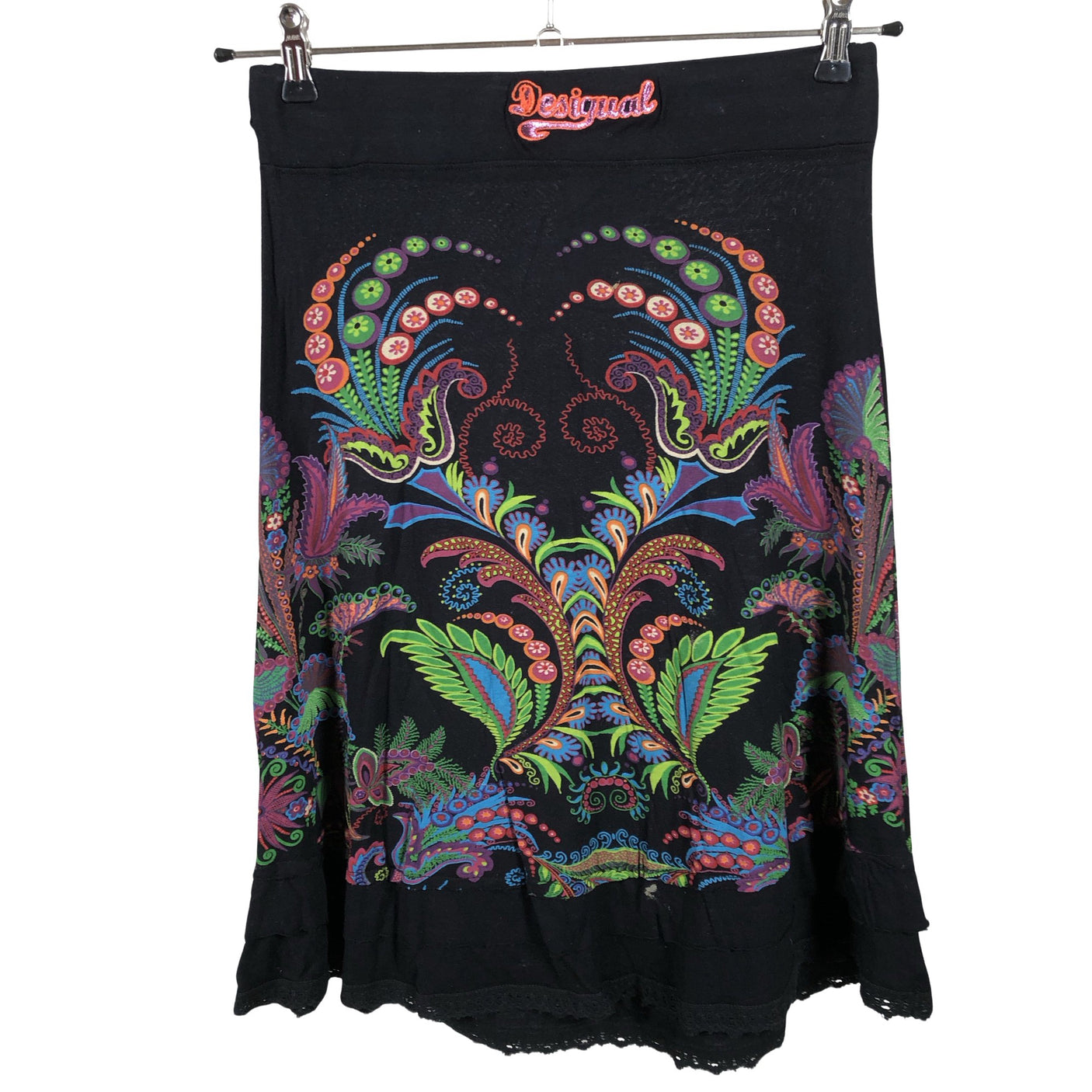 Unisex Desigual - Trikotaažist seelik, suurus 38 - Must (1)